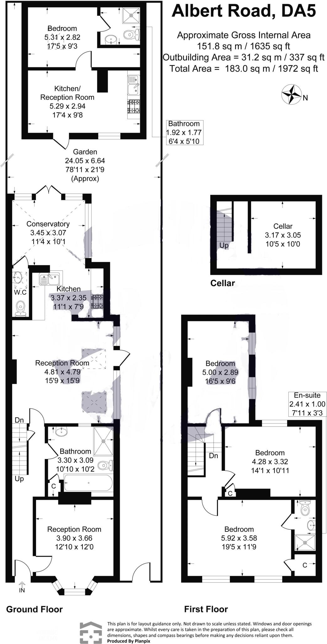 Albert Road, Bexley floorplan