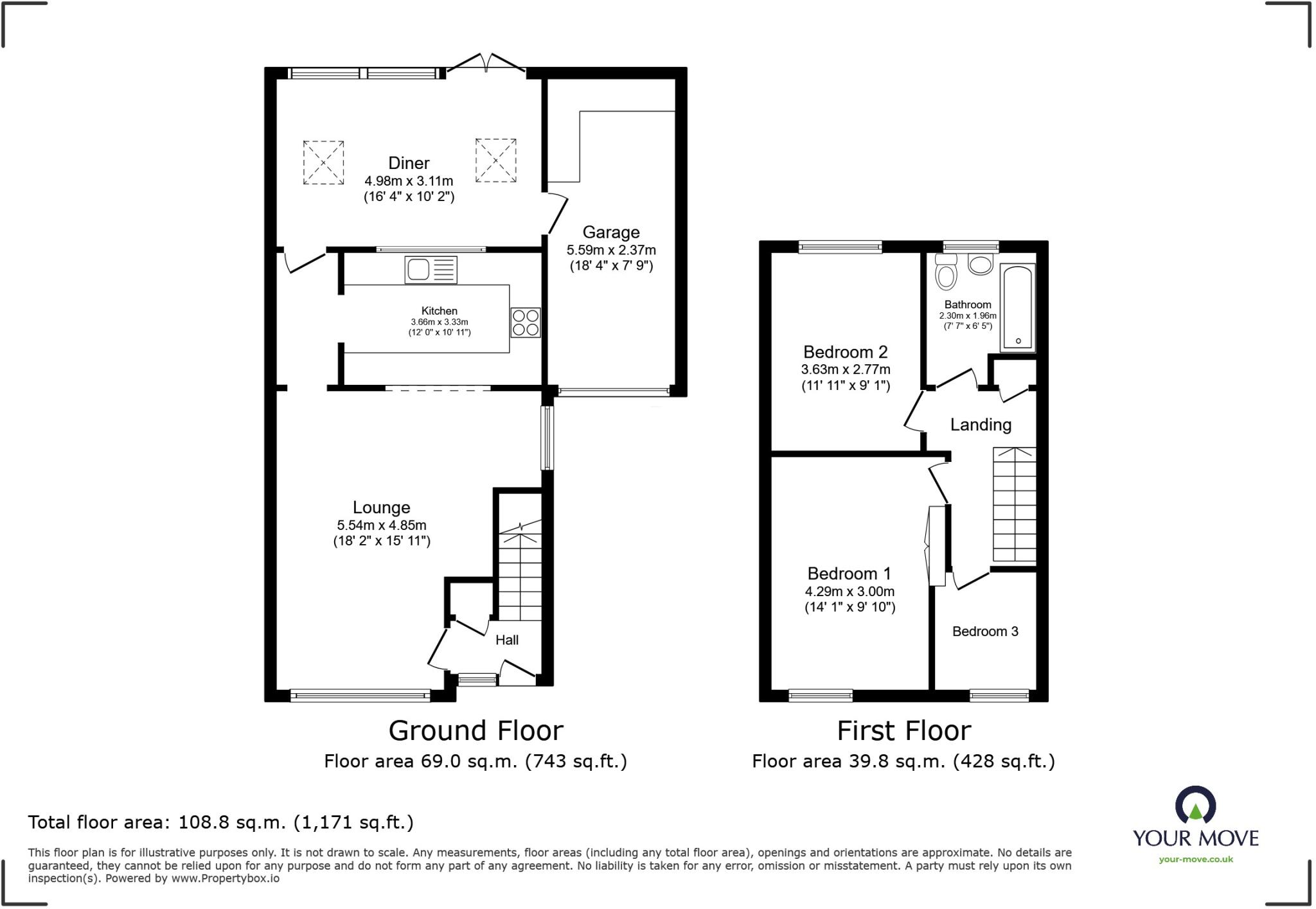 Windermere Avenue, Ramsgate, Kent, CT11 floorplan