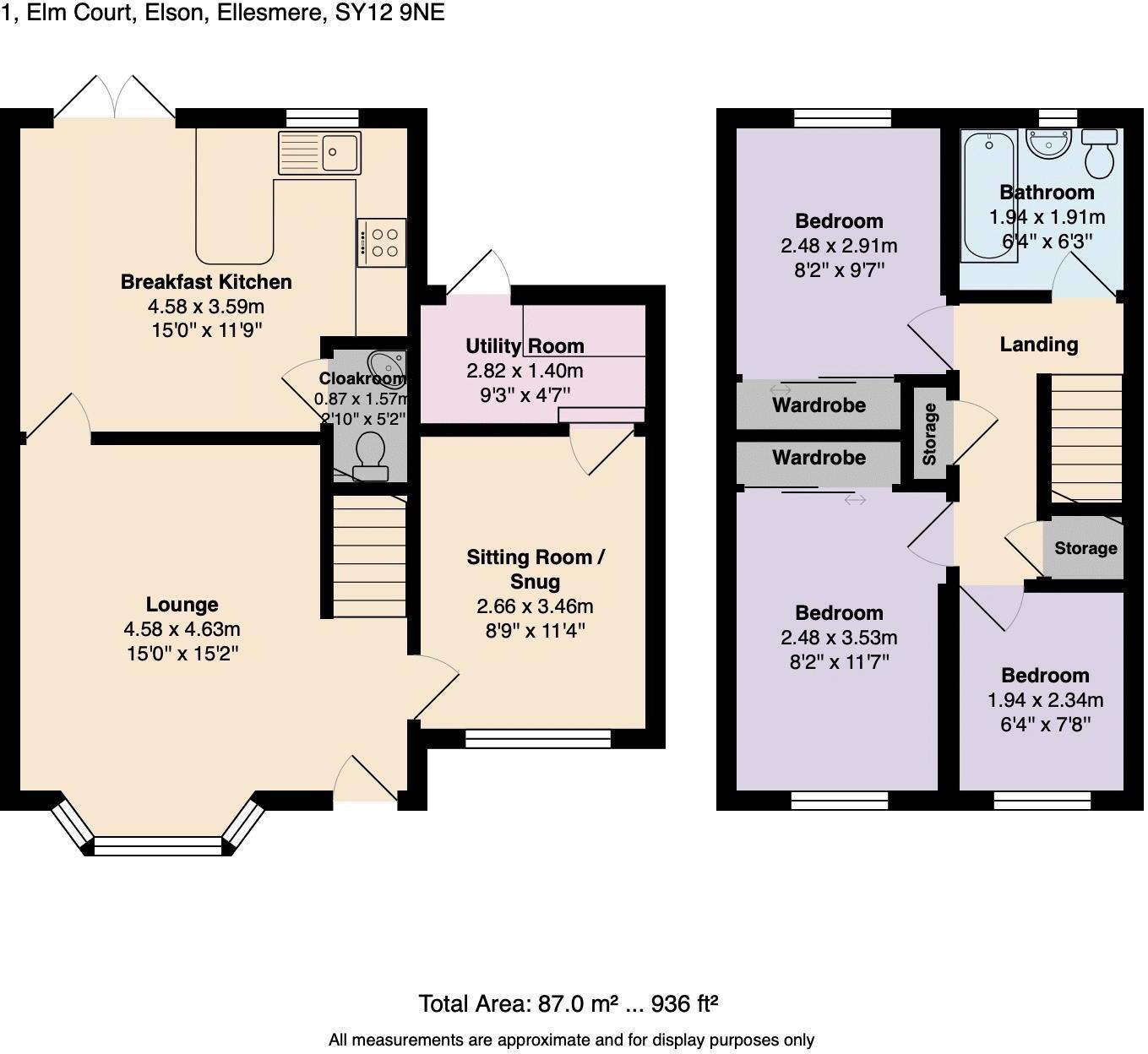 Elm Court, Ellesmere, SY12 floorplan