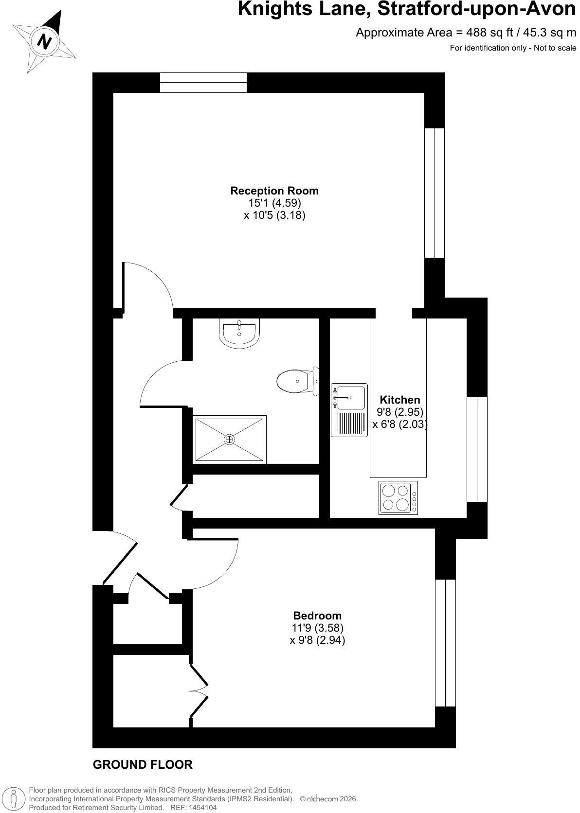 Knights Lane, Tiddington, Stratford-upon-Avon, CV37 floorplan