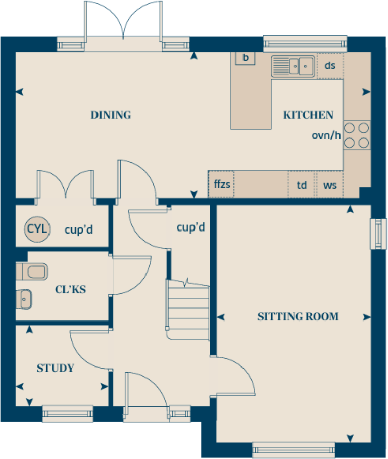 Sherford, 
Devon,
PL9 floorplan