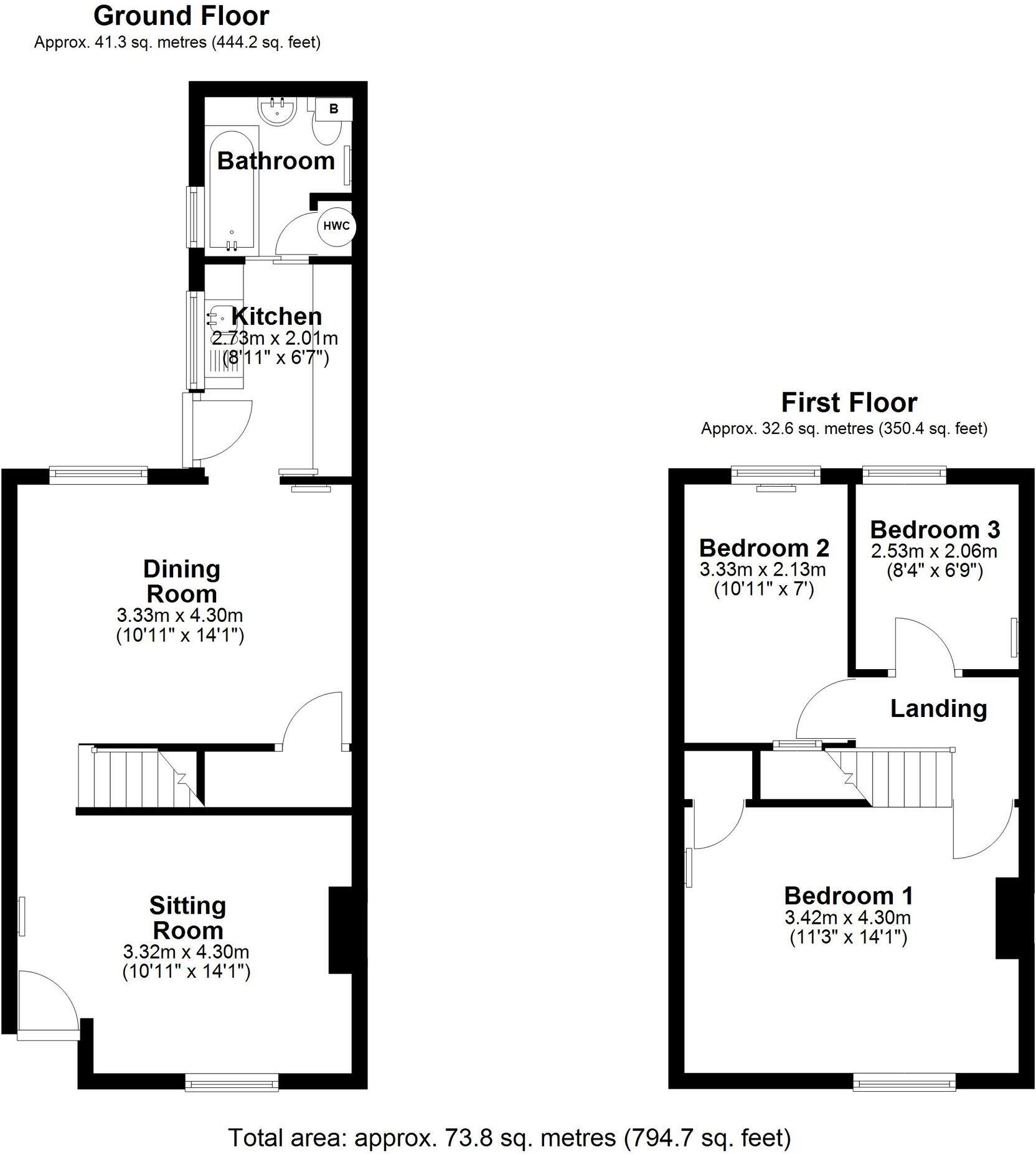 Isleham Road, Fordham, Ely, floorplan