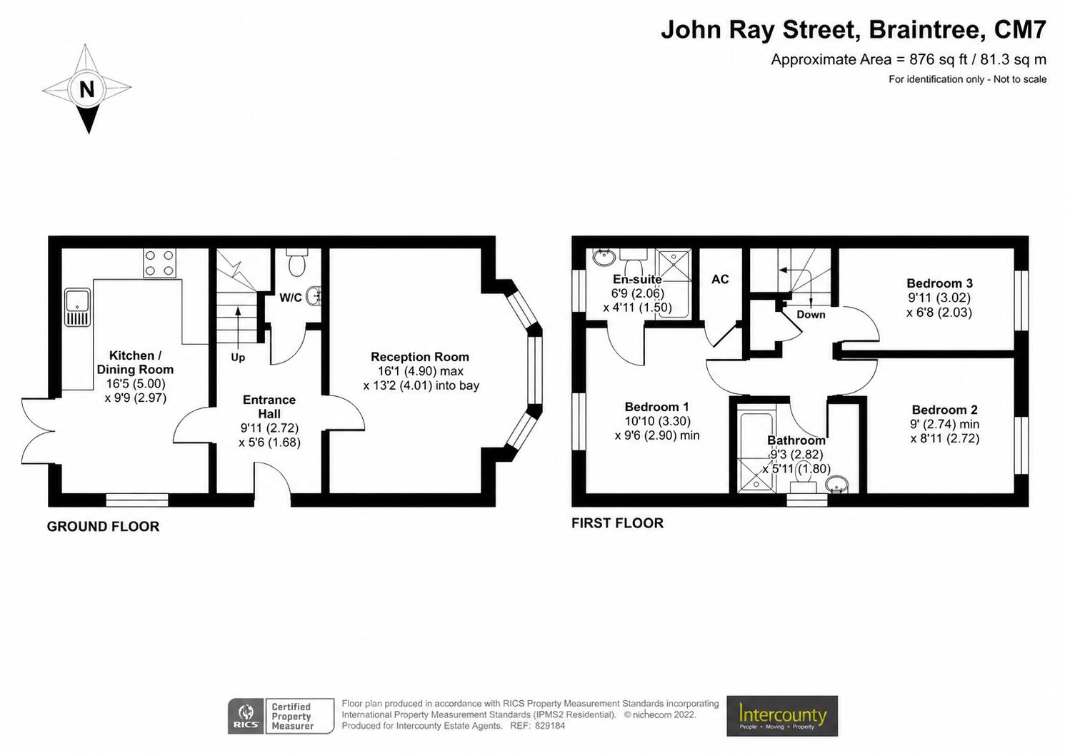 John Ray Street, Braintree, Essex, CM7 floorplan