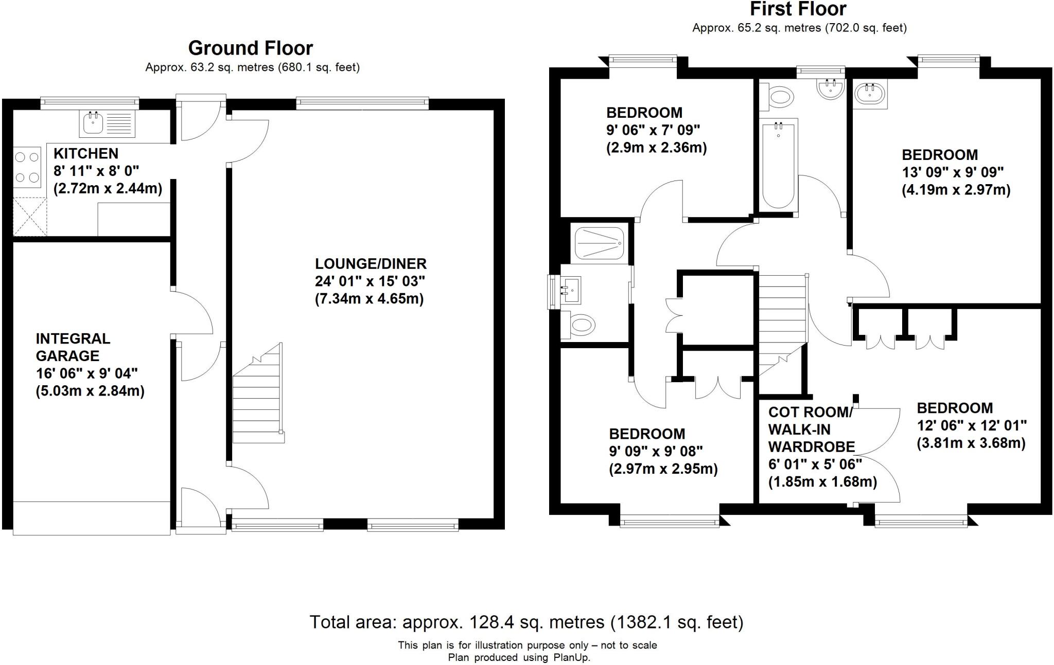 Grasmere Avenue, Orpington floorplan