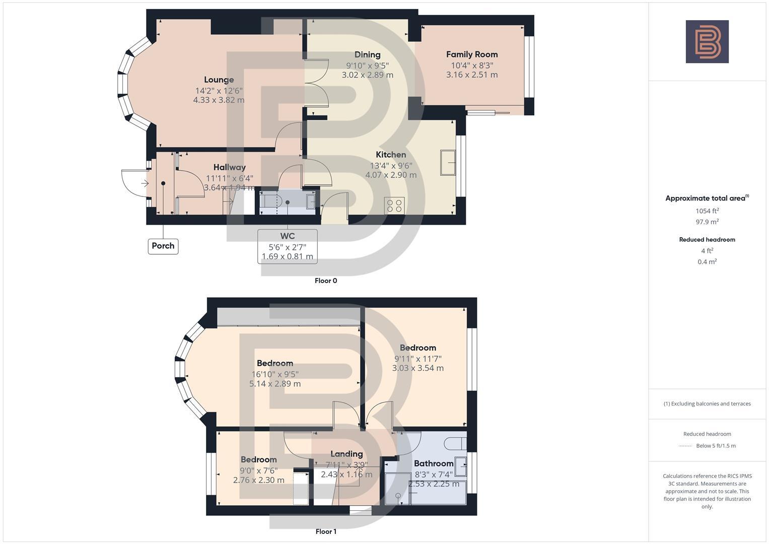 Dewar Grove, Hillmorton, Rugby floorplan