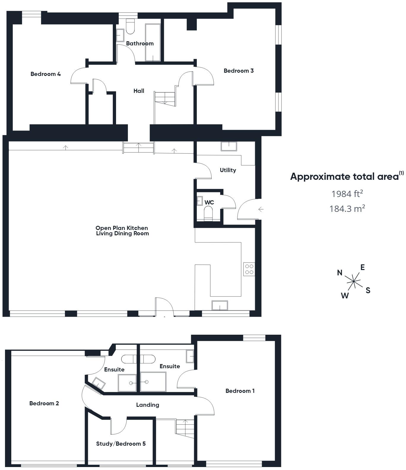 Bridgerule, Holsworthy floorplan