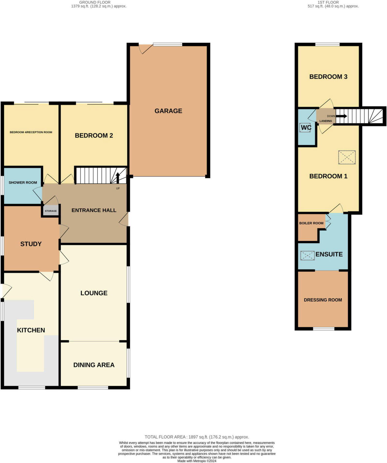 Oakwood, Kirby Bellars floorplan