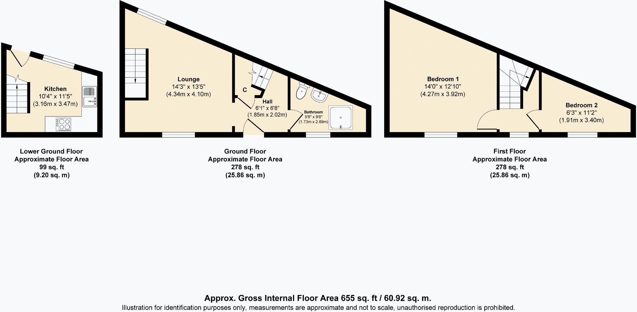 Bacup Road, Todmorden, OL14 7PN  floorplan