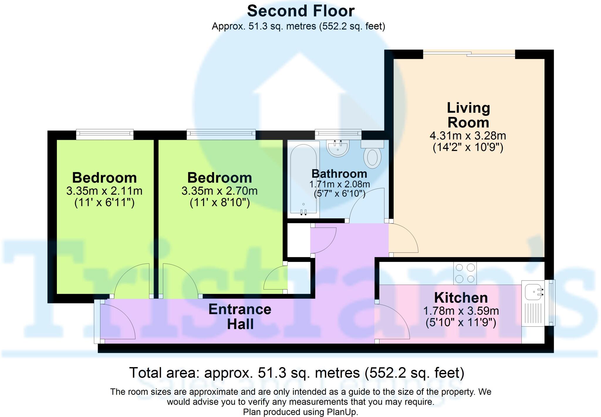 James Close, Derby floorplan