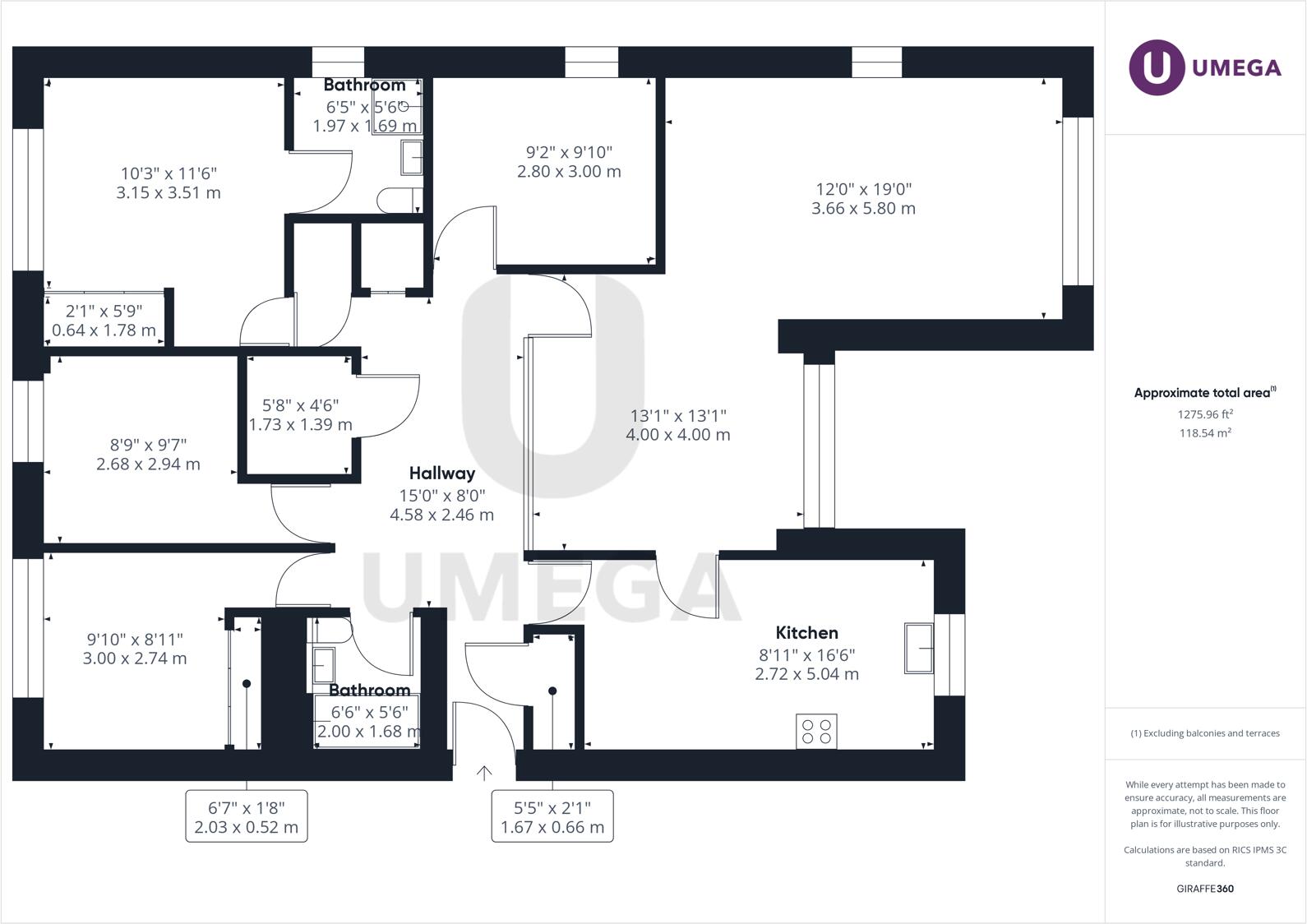 Rocheid Park, Fettes, Edinburgh, EH4 floorplan