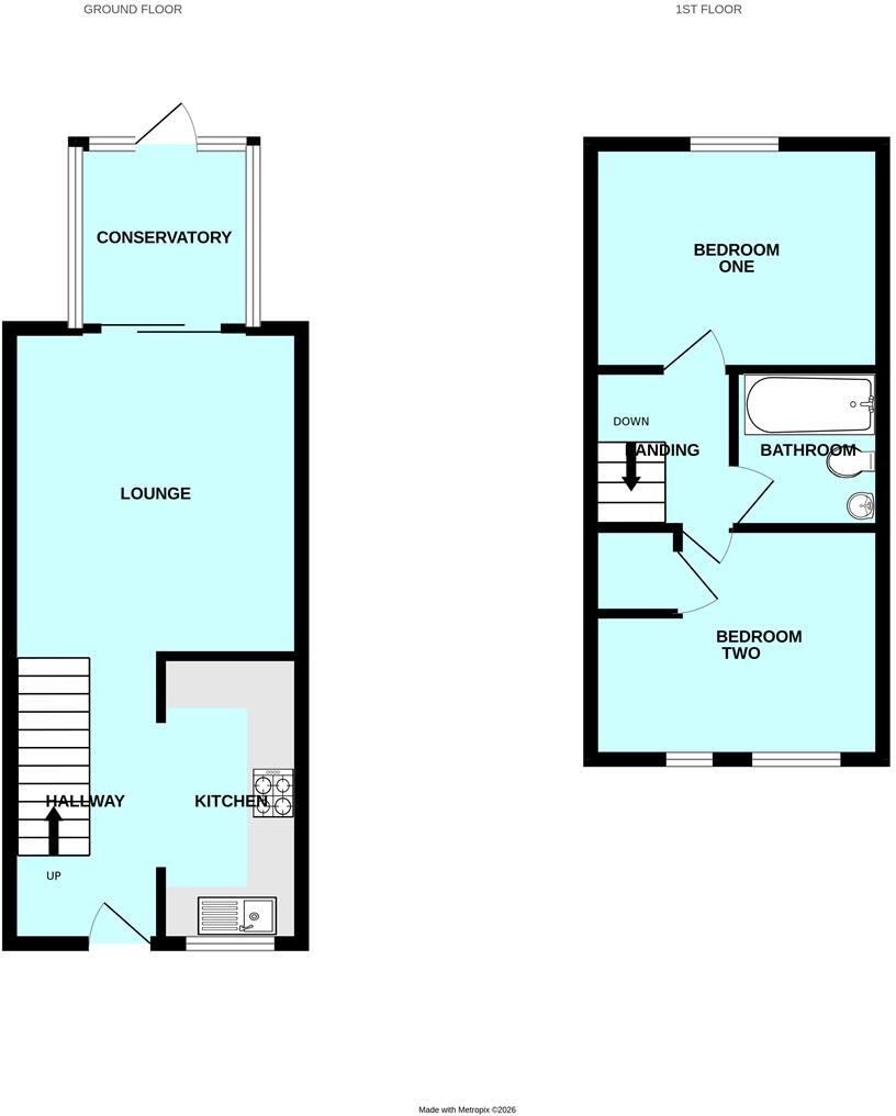 Staddiscombe, Plymouth floorplan