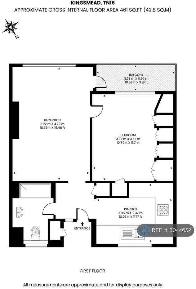 Biggin Hill, Westerham, TN16 floorplan