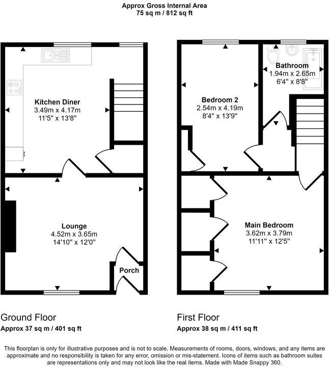John Street, Bishop Auckland floorplan
