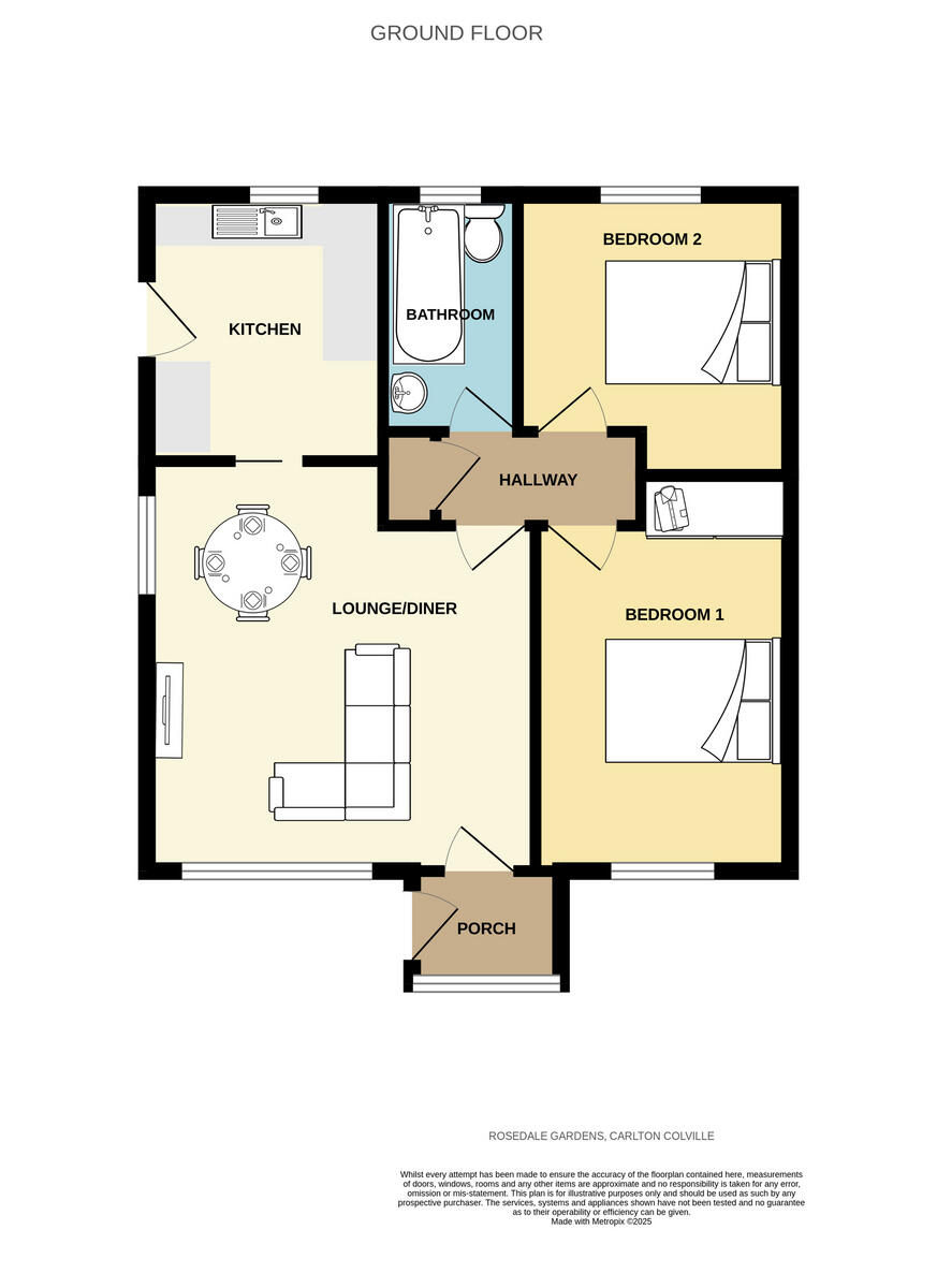 Rosedale Gardens, Carlton Colville floorplan