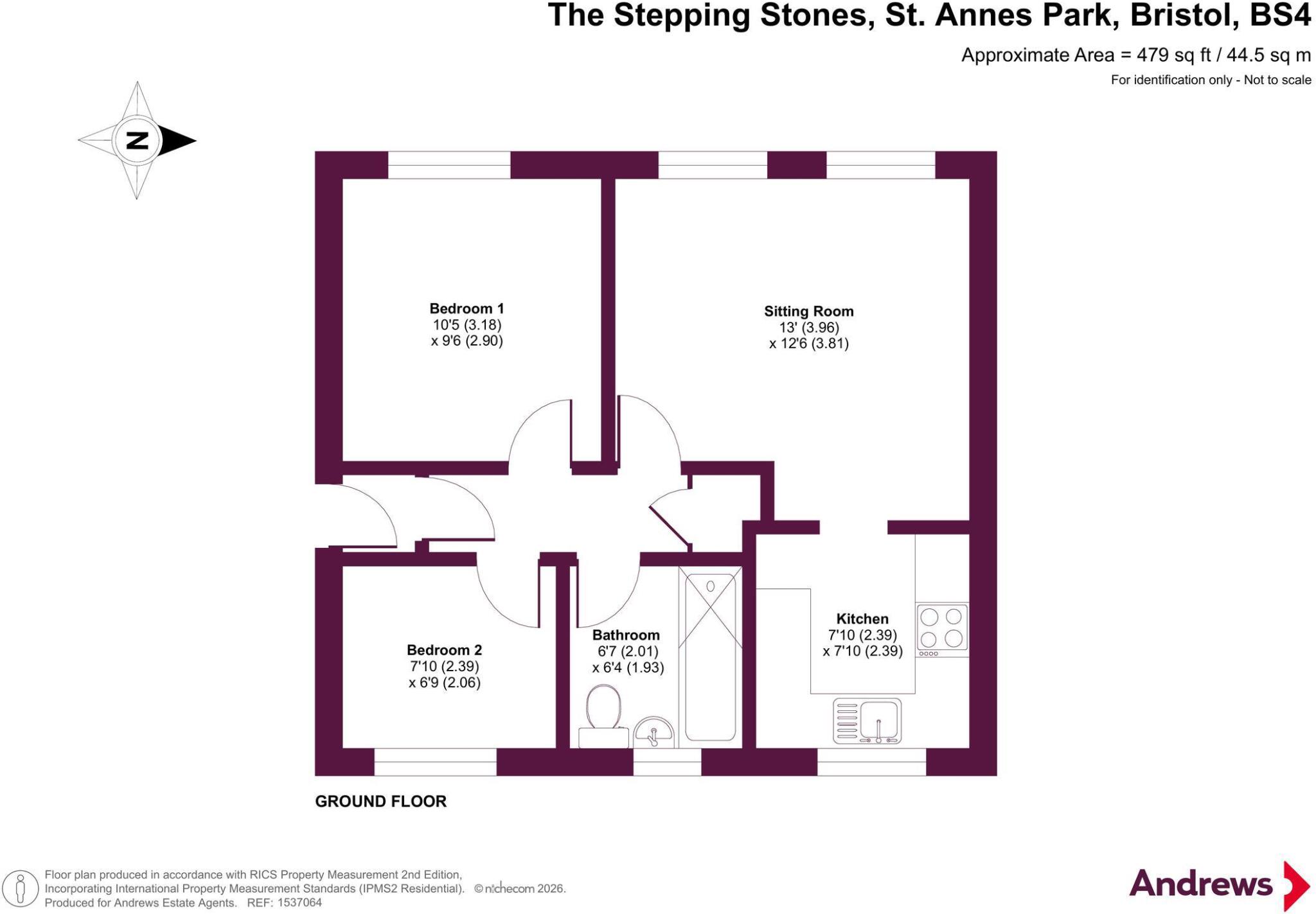 The Stepping Stones, St. Annes Park, Bristol, Somerset, BS4 floorplan