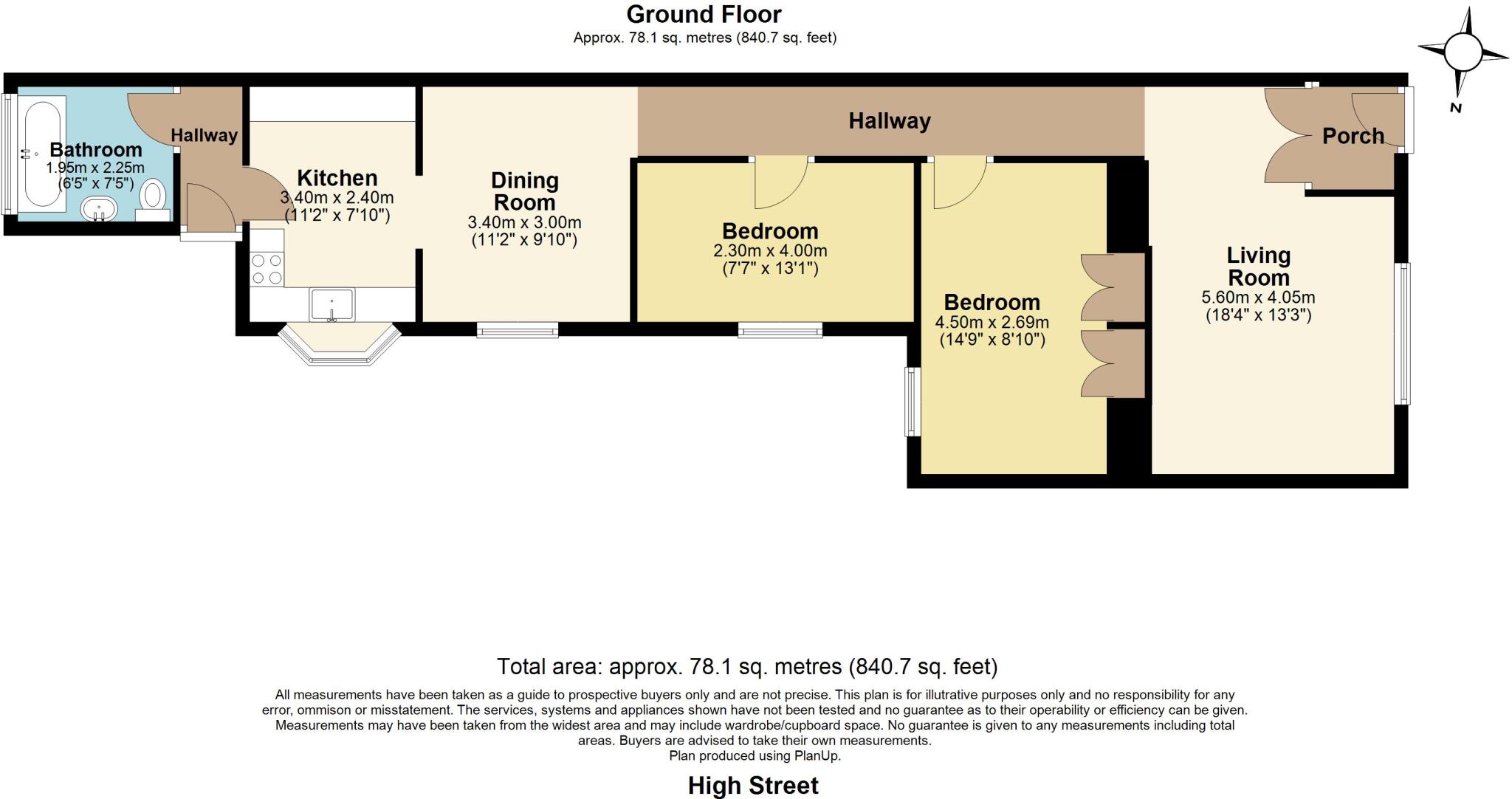 High Street, Great Wakering, Essex, SS3 floorplan
