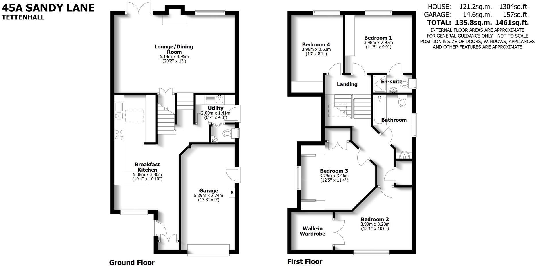 45a Sandy Lane, Tettenhall, Wolverhampton, WV6 9EB floorplan