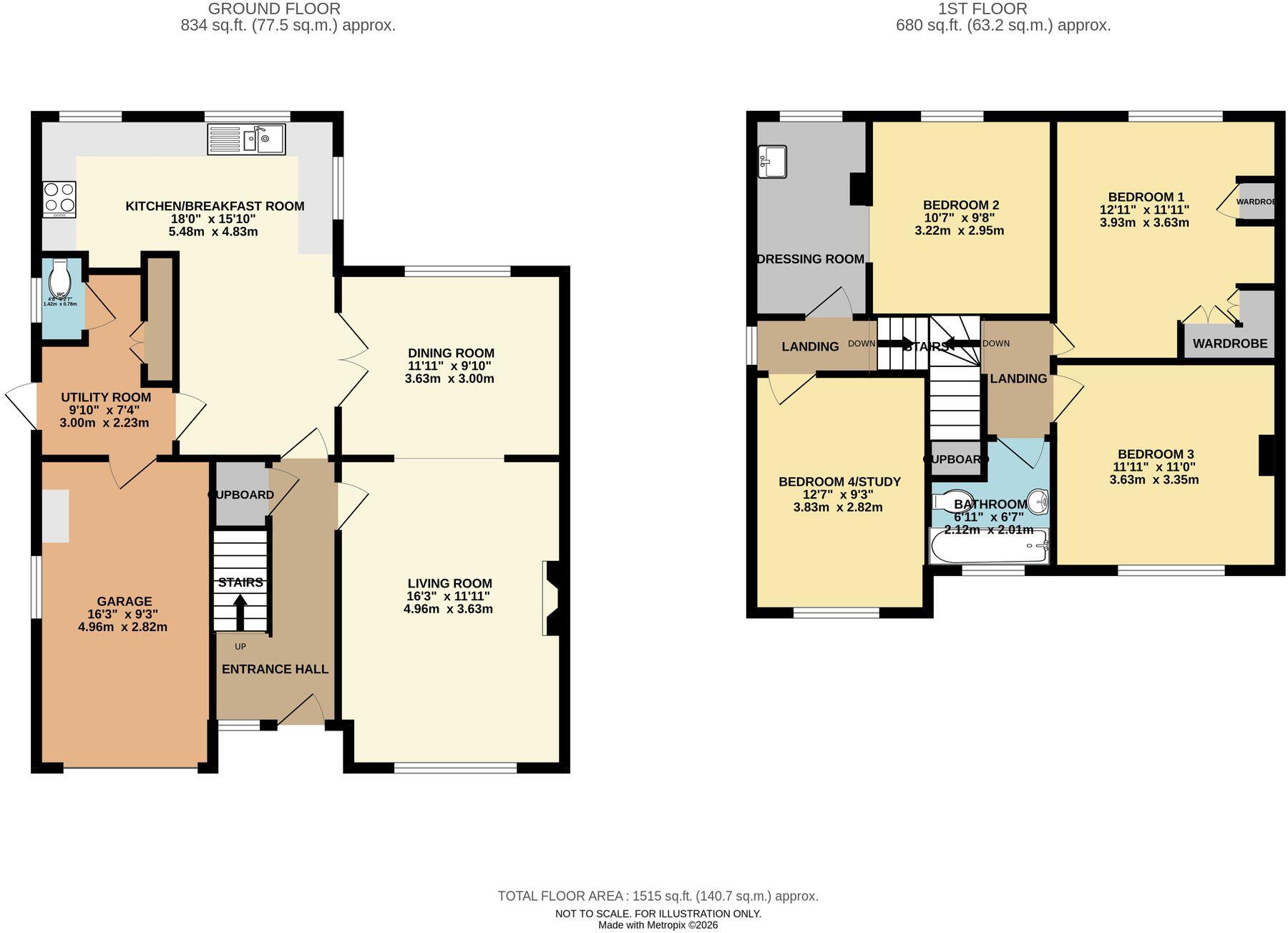Romsley View, Alveley, WV15 floorplan