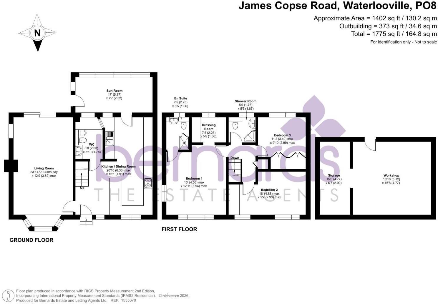 James Copse Road, Waterlooville floorplan