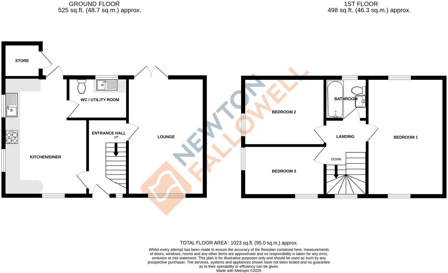 Elton Road, Wansford, PE8 floorplan