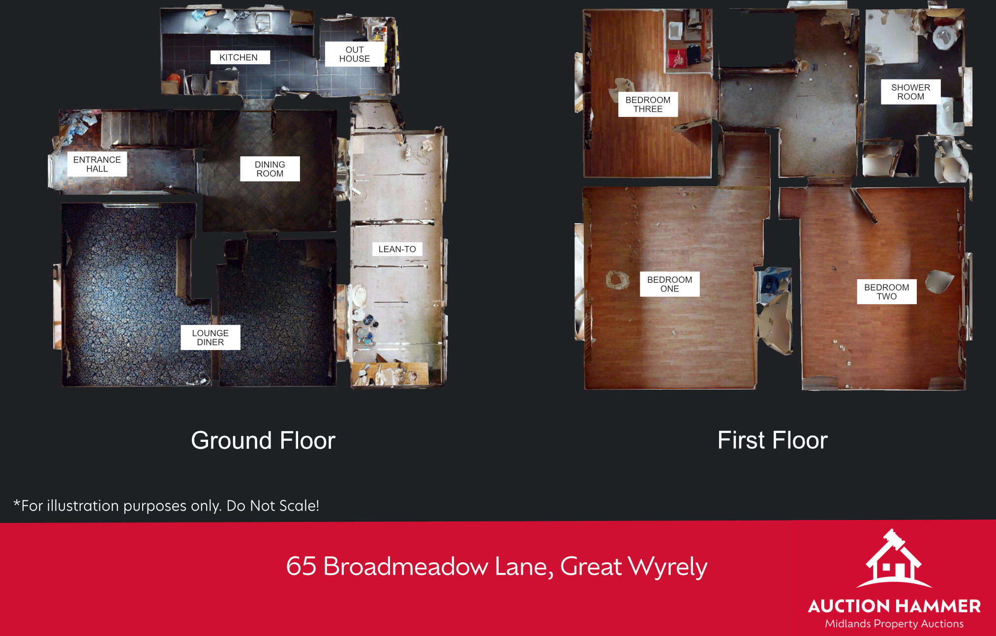 65 Broadmeadow Lane, Great Wyrely, Walsall, Staffordshire WS6 6EH floorplan