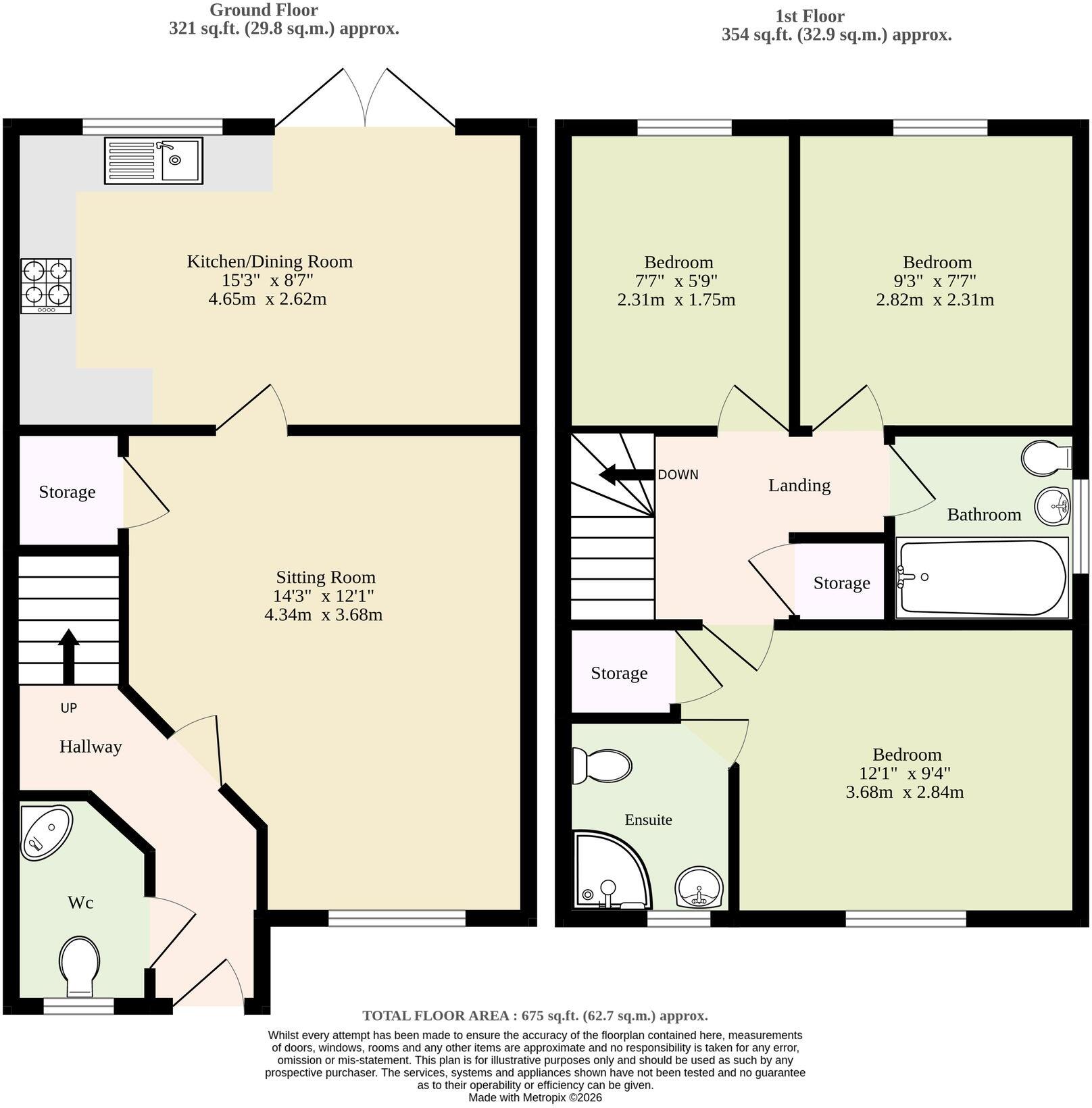 Portobello Drive, Martham floorplan