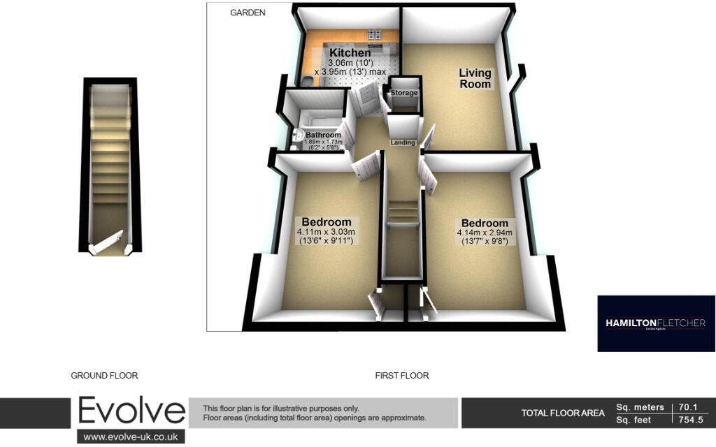 Marnham Crescent, Greenford, UB6 floorplan
