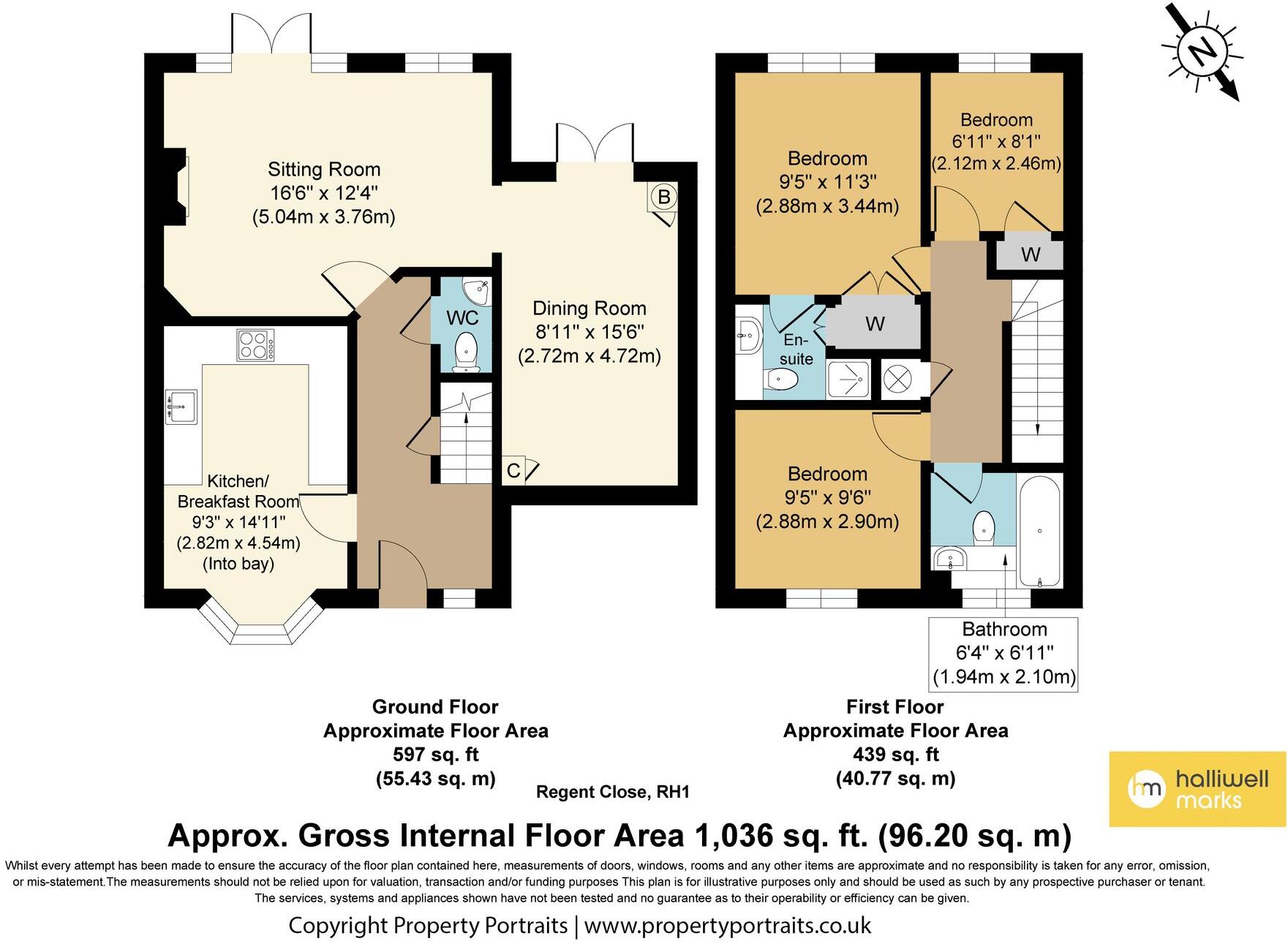 Albury Road, Merstham, RH1 floorplan