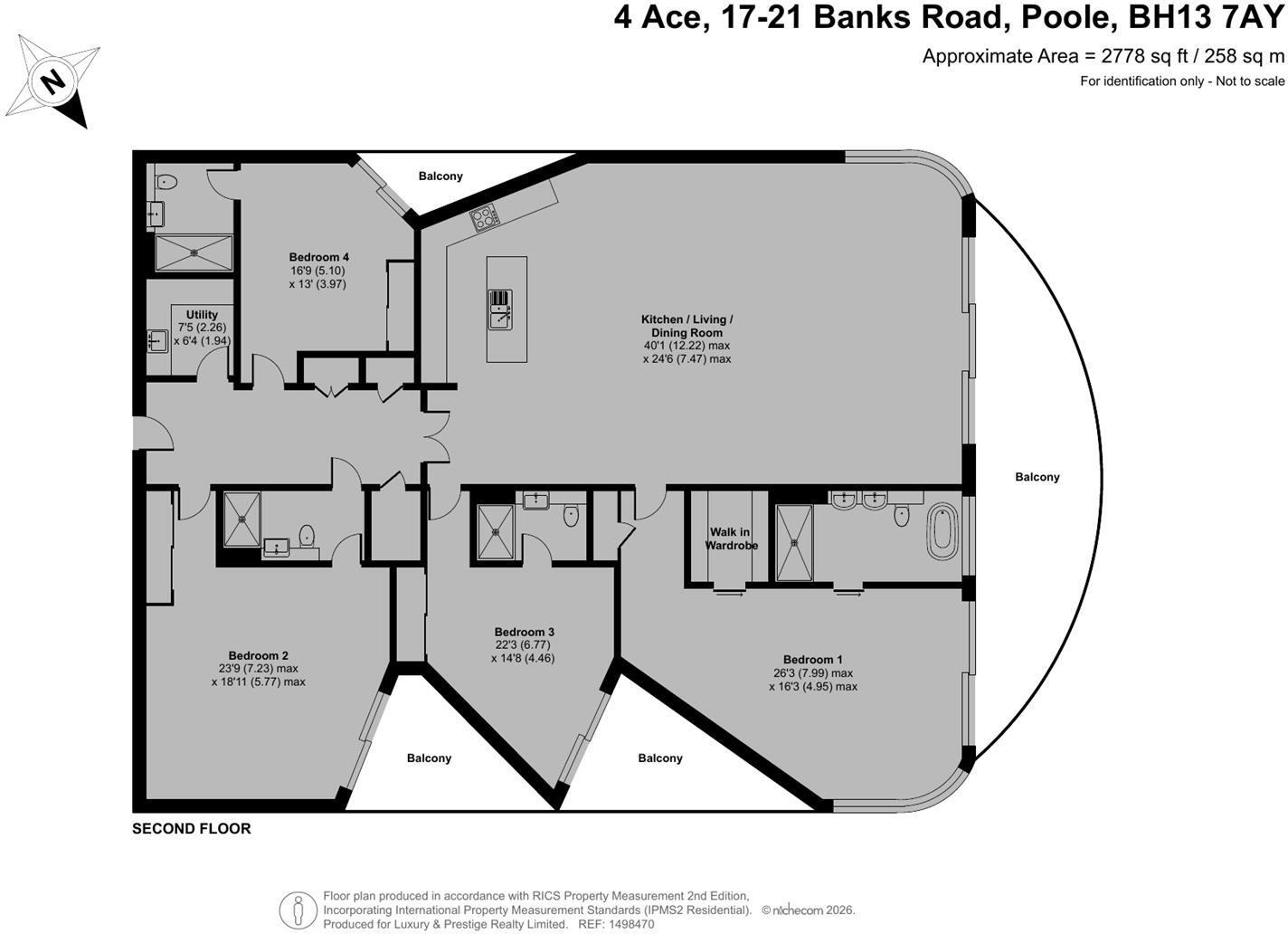 Banks Road, Sandbanks floorplan