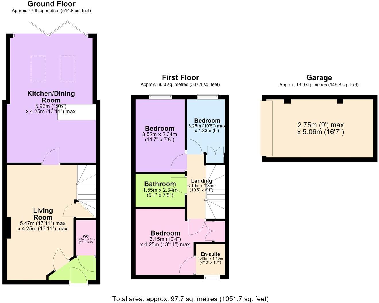 Shaw Drive, Fradley, Lichfield floorplan