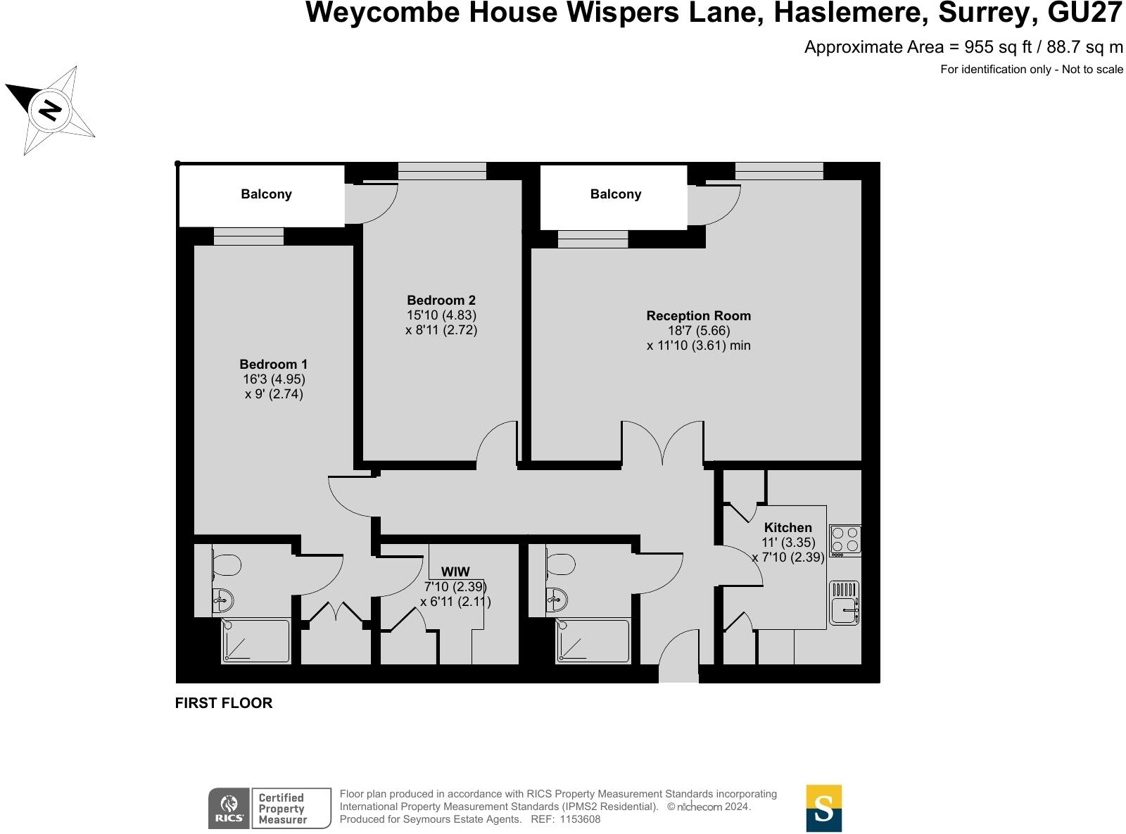 Wispers Lane, Haslemere, Surrey, GU27 floorplan