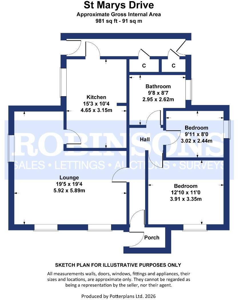 St. Marys Close, Shincliffe, Durham floorplan