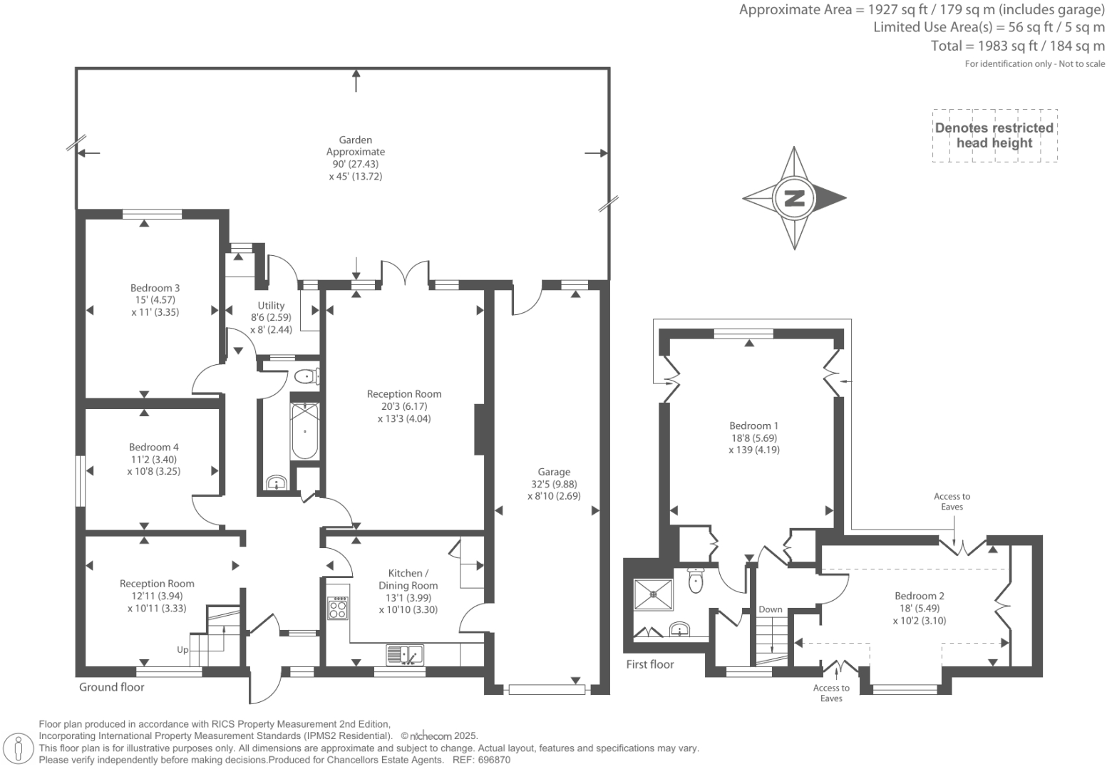 Cumnor Road, Oxford floorplan