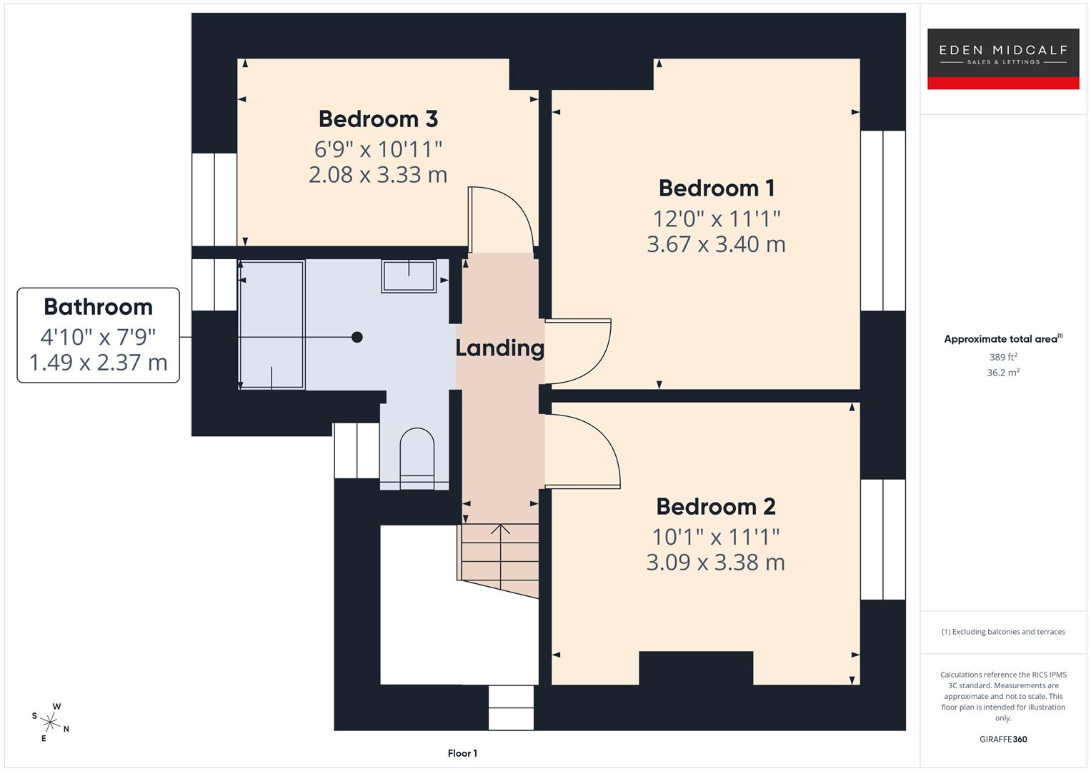Meddins Lane, Kinver, Stourbridge floorplan