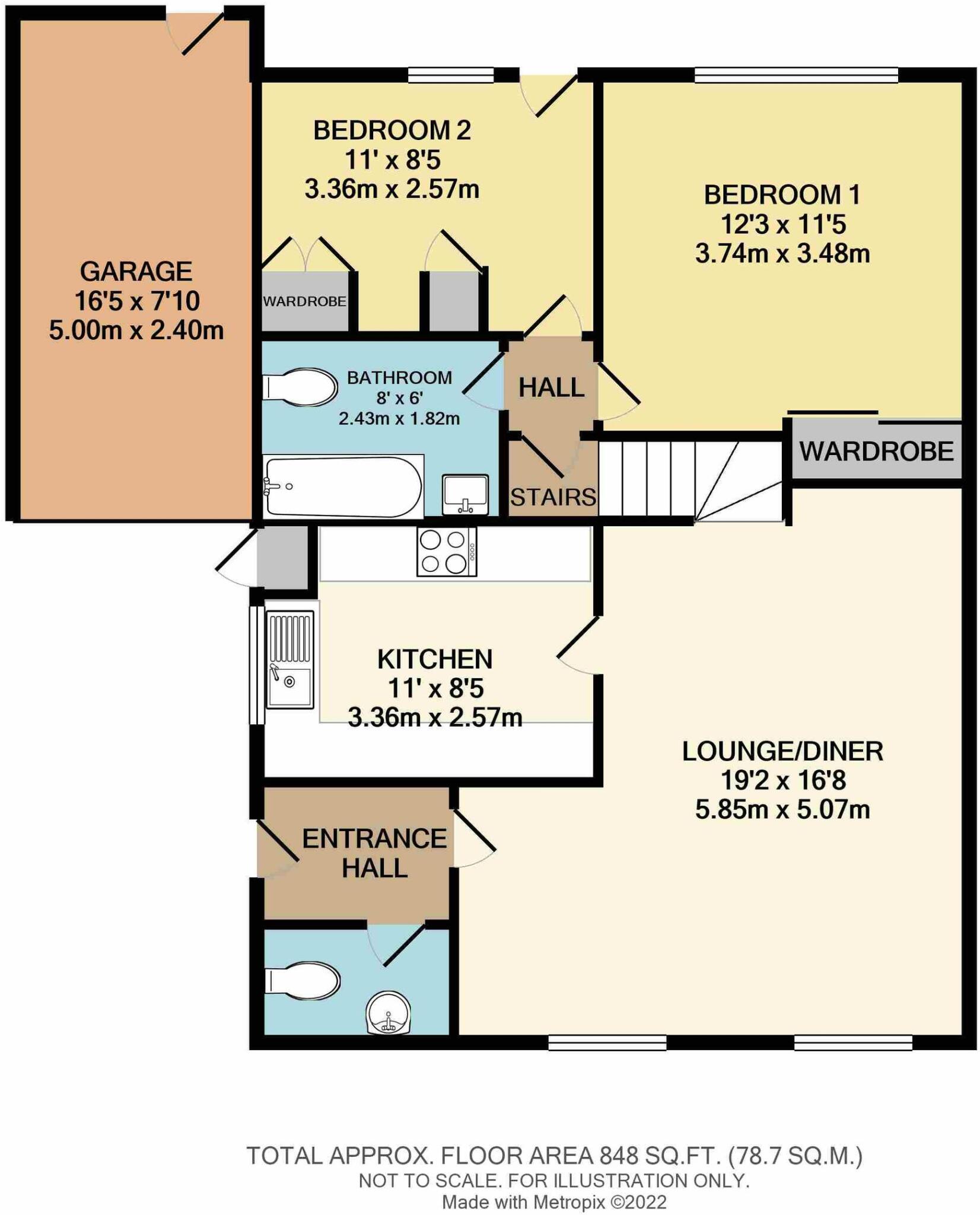 Ludlow Heights, Bridgnorth, WV16 floorplan