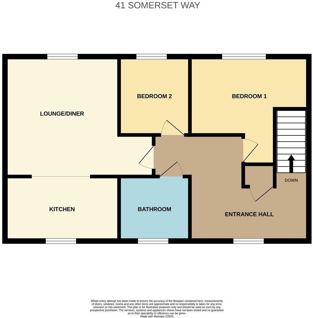 Somerset Way, Highbridge floorplan