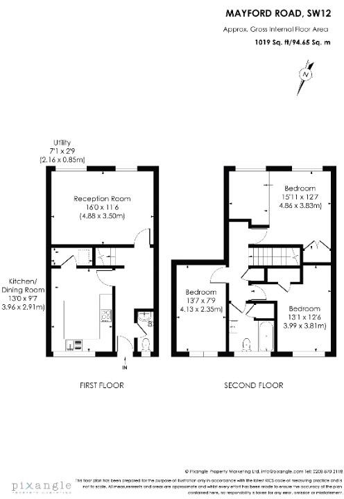Mayford Road, London, SW12 floorplan
