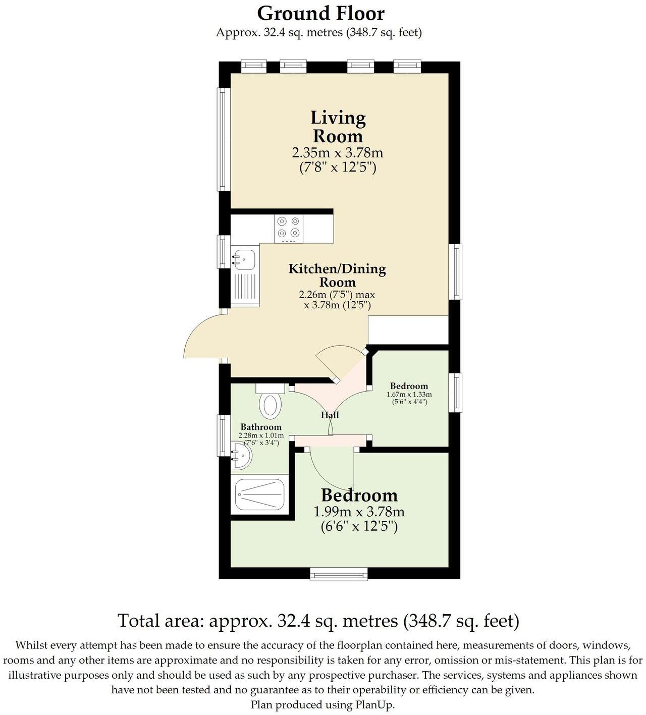 Manor Road, Caister-On-Sea floorplan