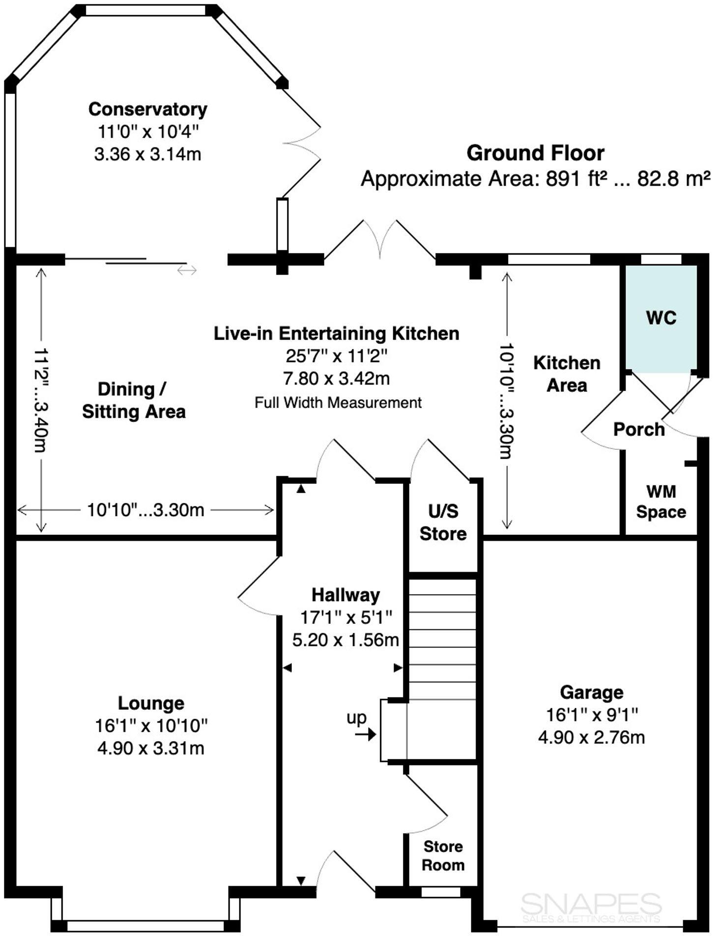 Melbourne Road, Bramhall, SK7 floorplan