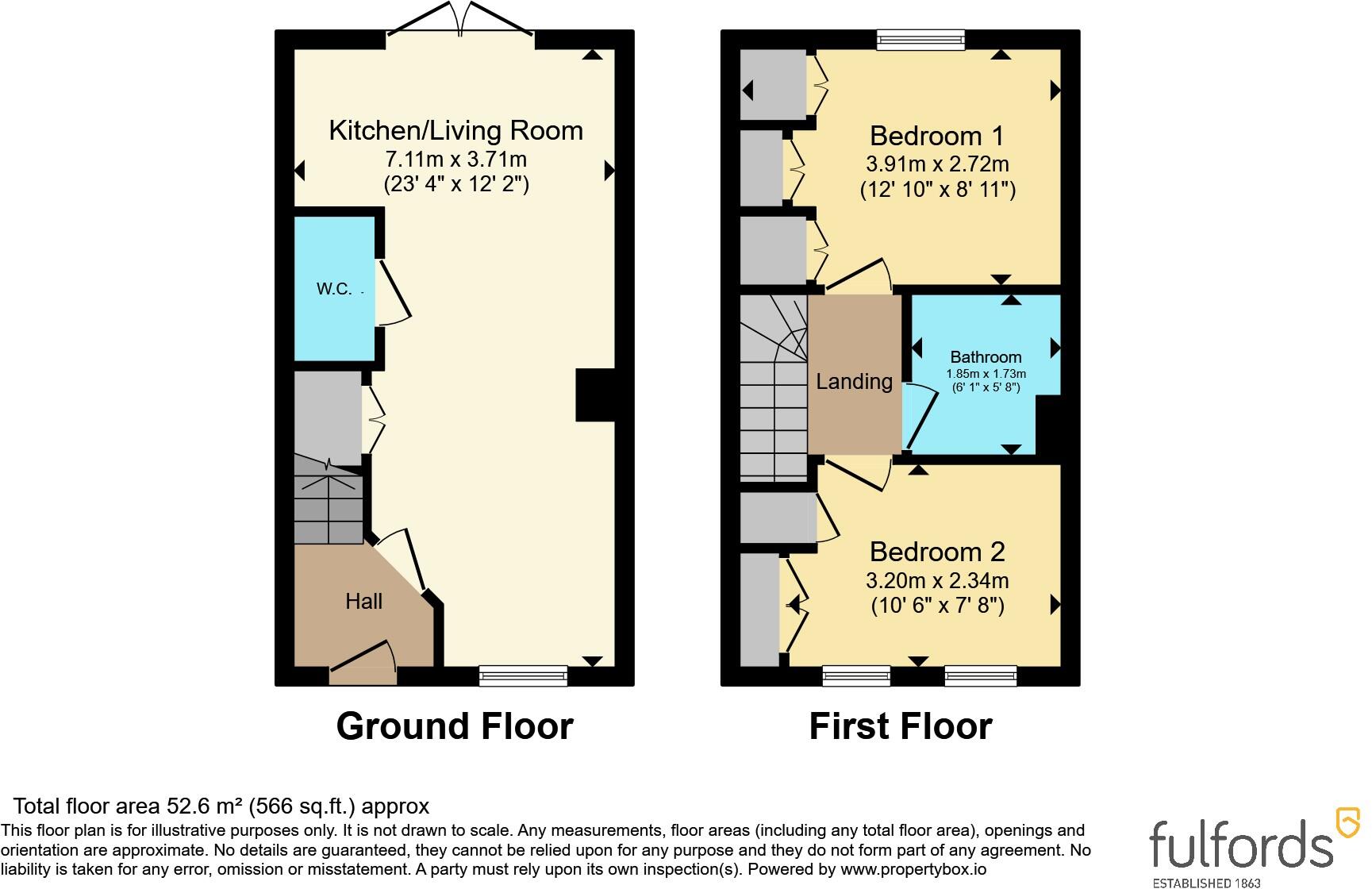 Channings Drive, Tithebarn, Exeter, Devon, EX1 floorplan