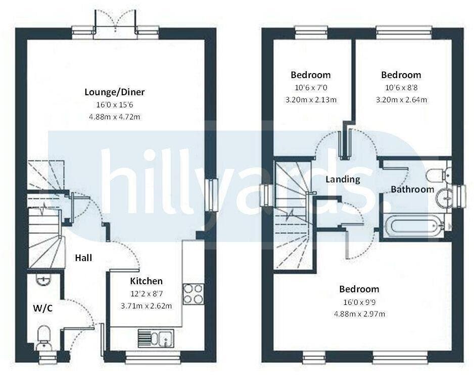 Kirkeby Close, Aylesbury floorplan