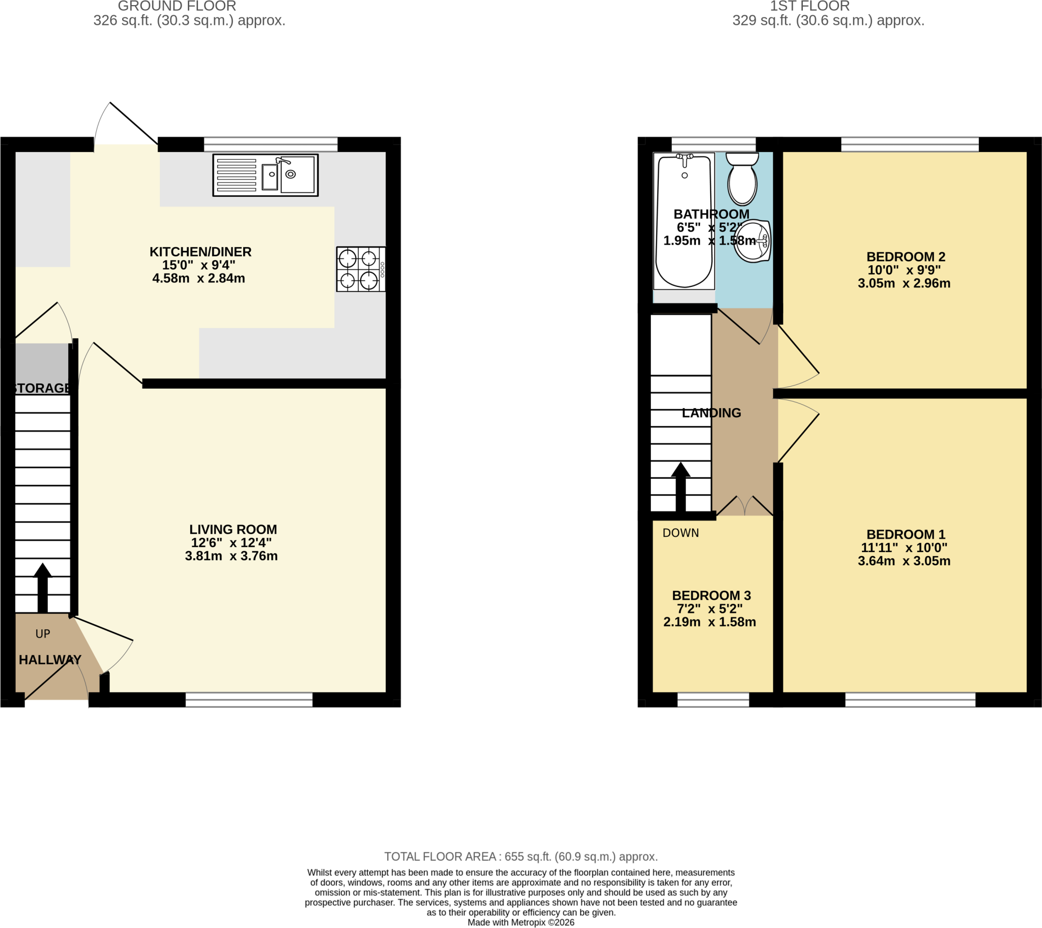 Freeman Road, Dukinfield floorplan