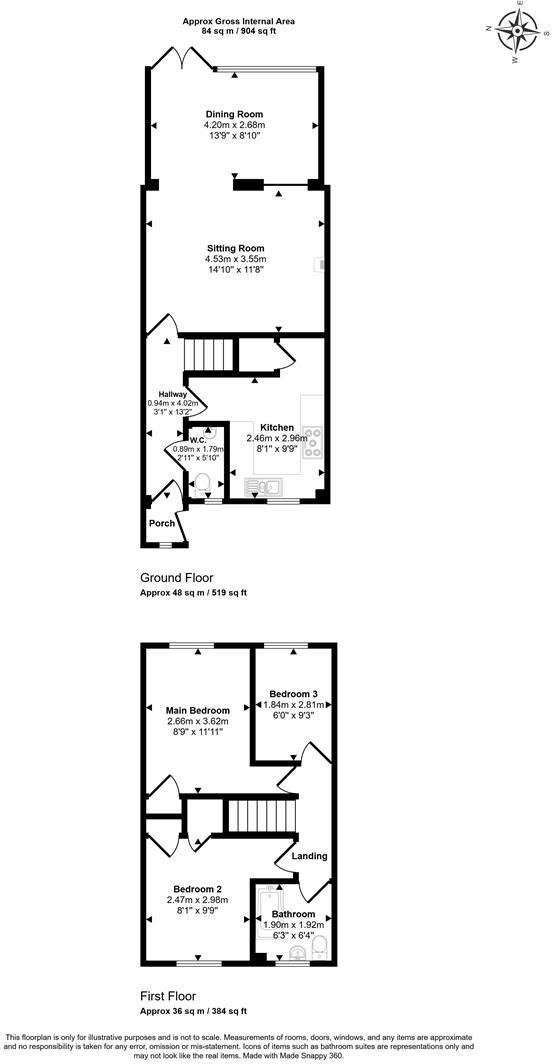 Horsefields, Gillingham floorplan