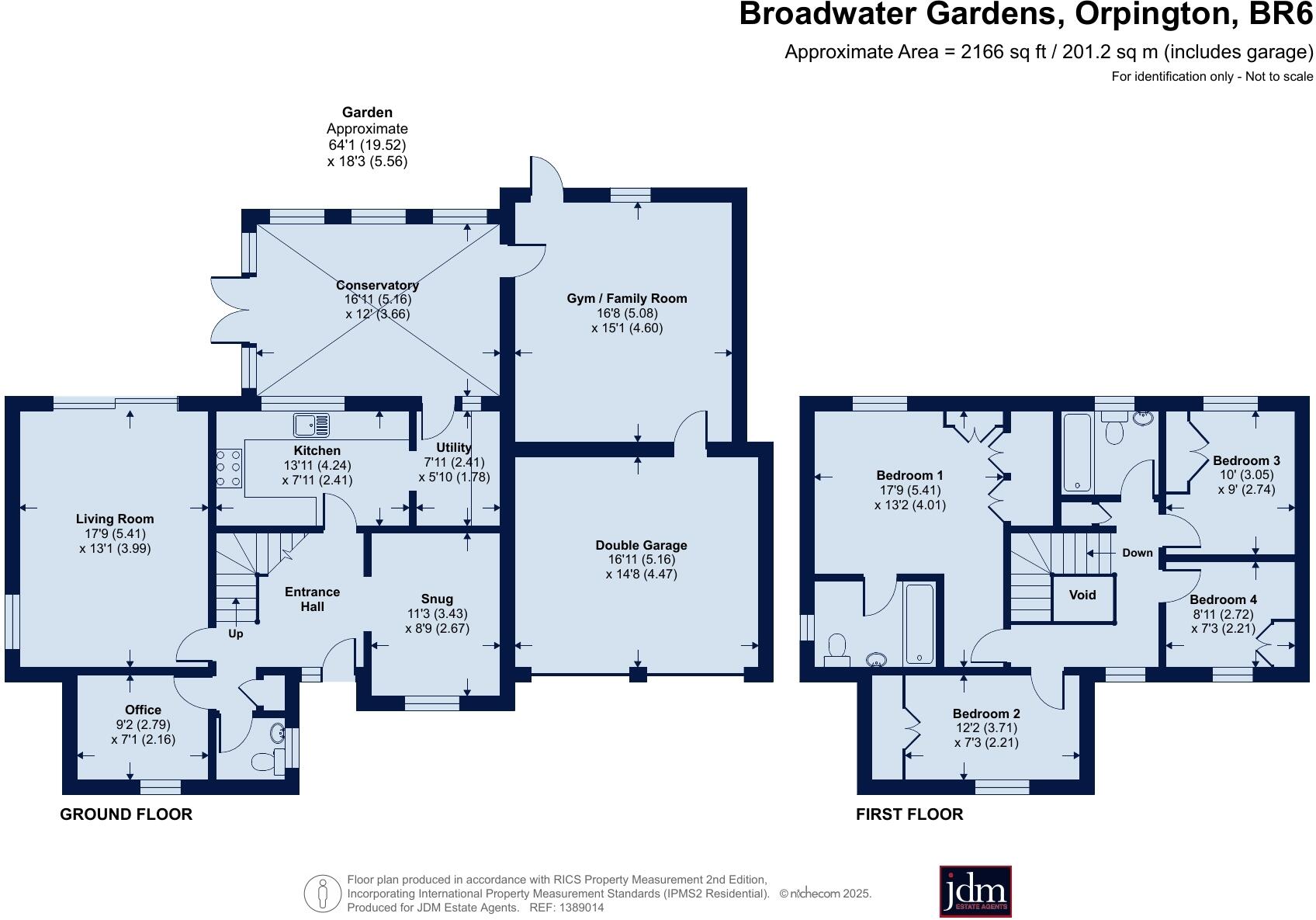 Broadwater Gardens, Orpington, Kent, BR6 floorplan