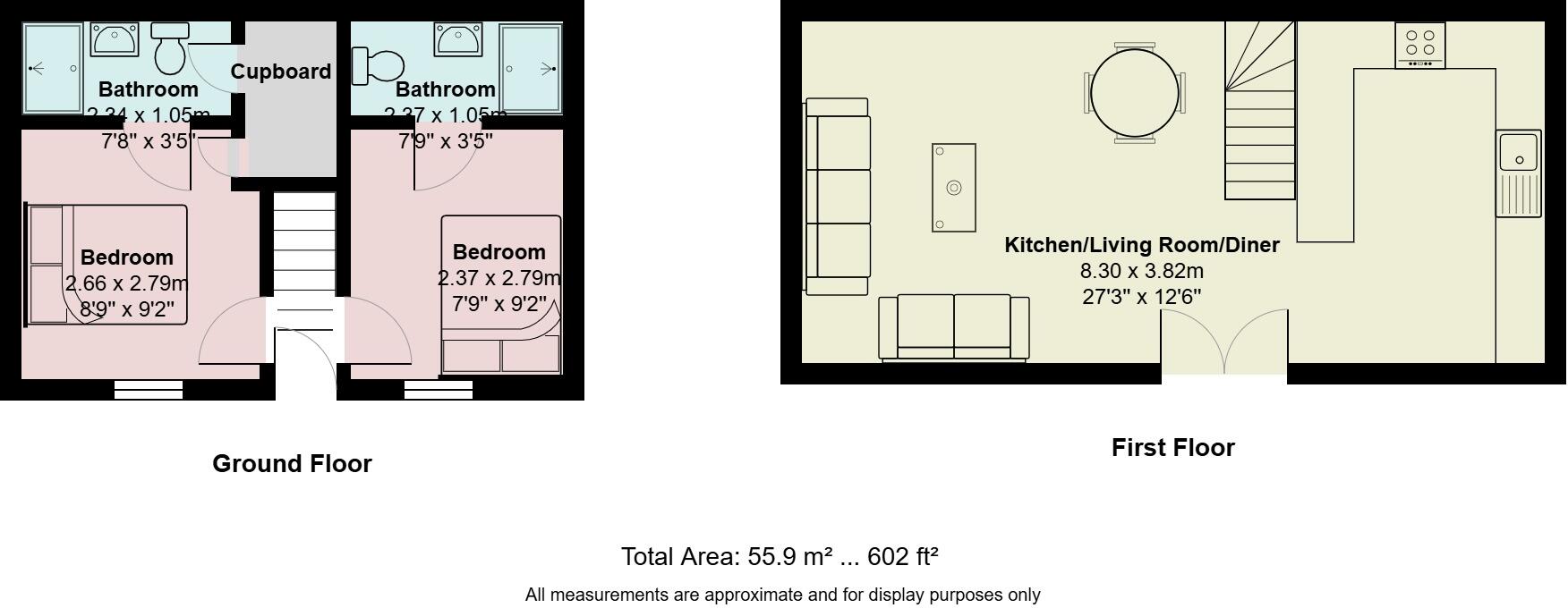 Gwydir Street, Cambridge floorplan