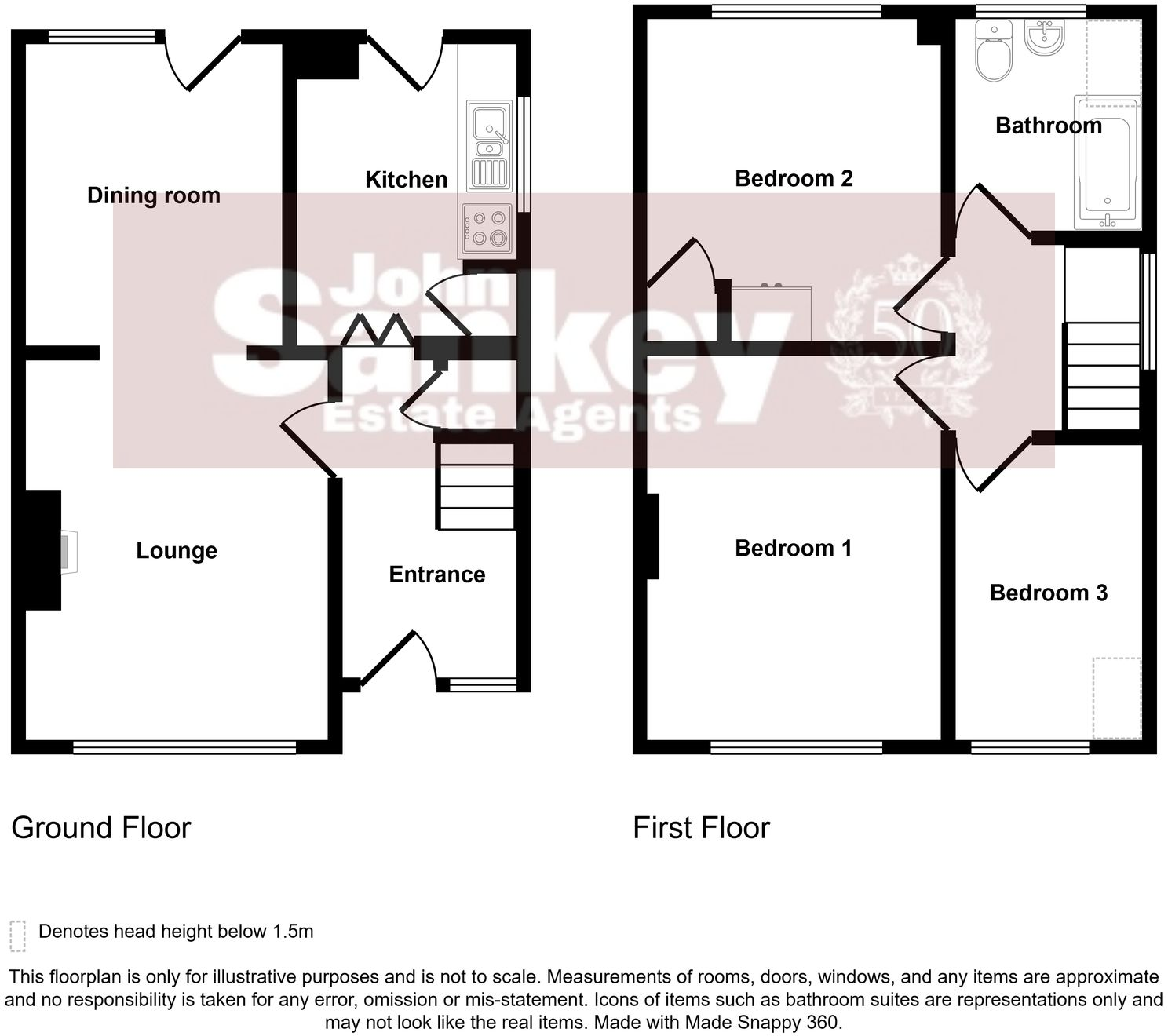 Ling Forest Close, Mansfield, NG18 floorplan
