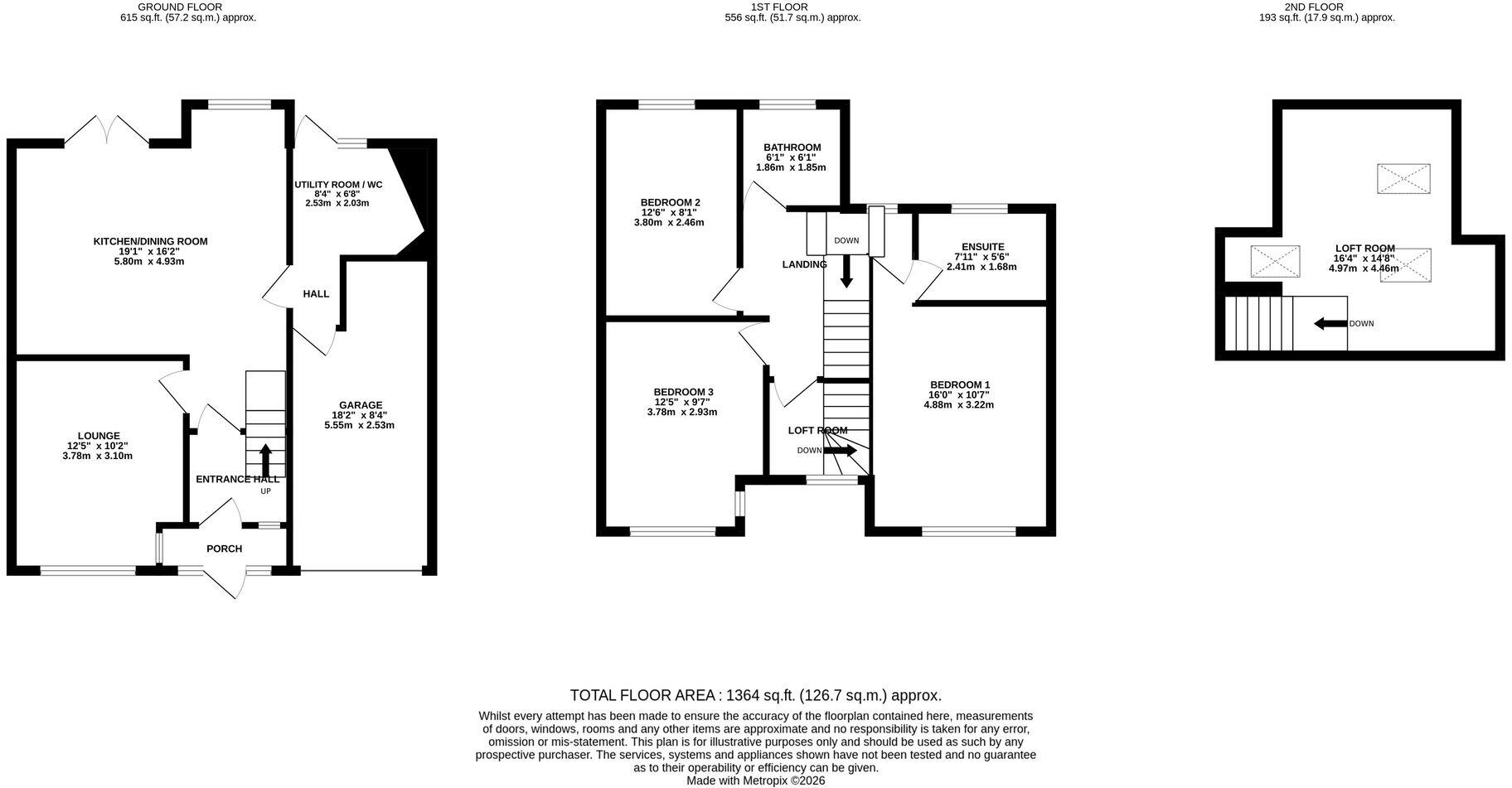 Brookside Avenue, Poynton, SK12 floorplan