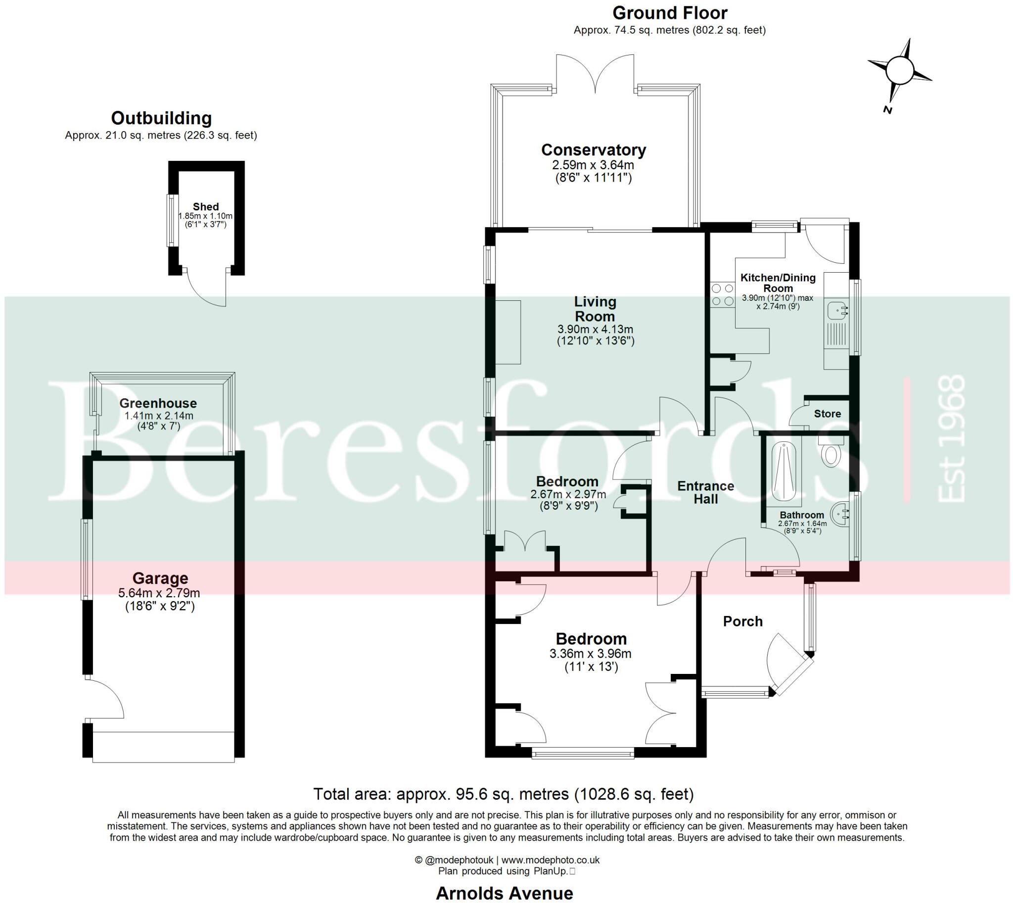 Arnolds Avenue, Hutton, CM13 floorplan