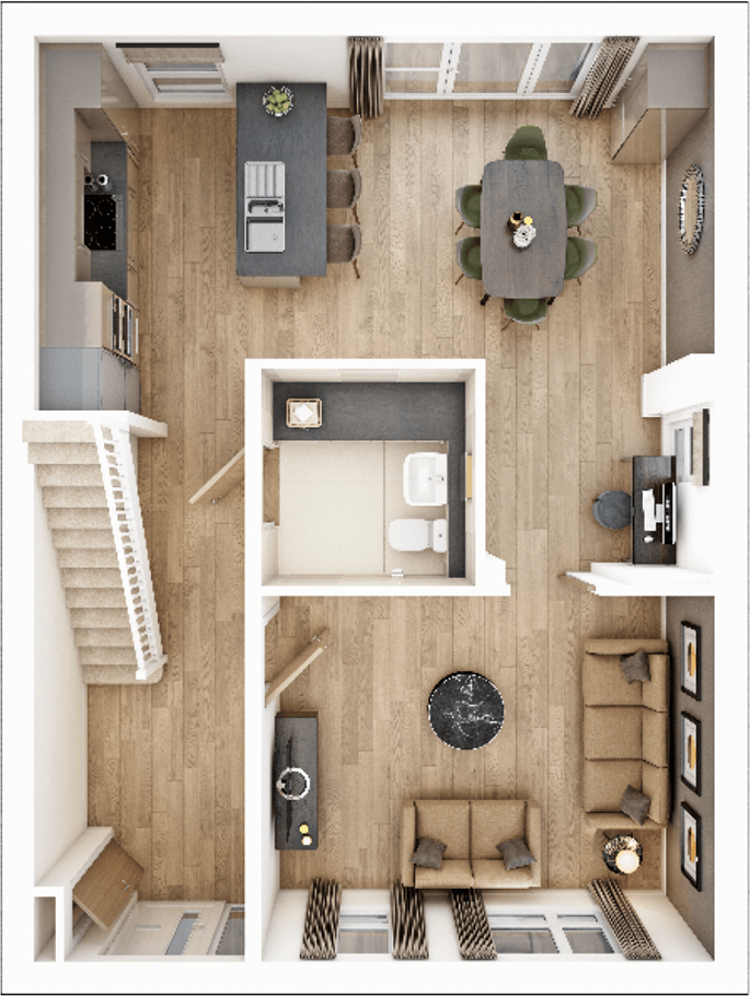 Land Off Cefn Yr Hendy,
Miskin,
Rhondda Cynon Taff,
CF72 8PN floorplan