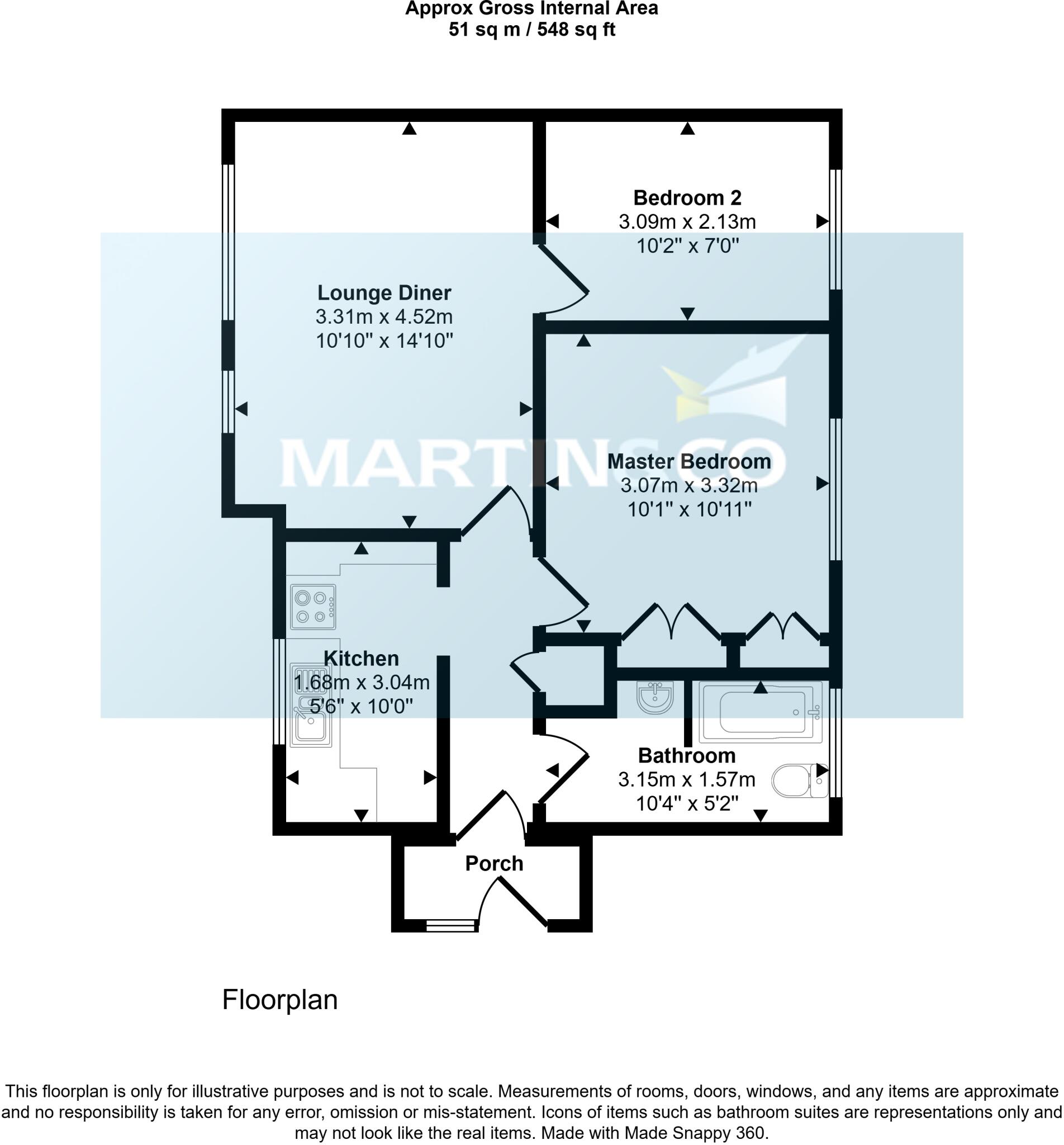 Forest Gate floorplan